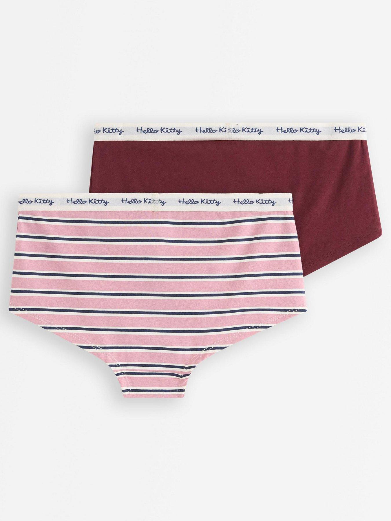 Image 2 of 3 of Lindex Girls 2 Pack Hello Kitty Stretch Hipster Briefs - Multi