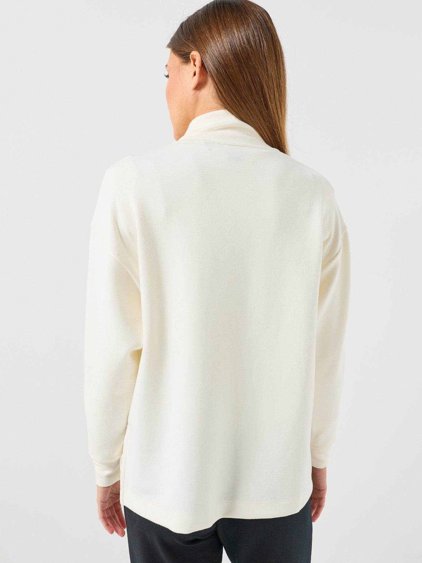 Image 2 of 6 of BOSS Mirage Sweatshirt - White