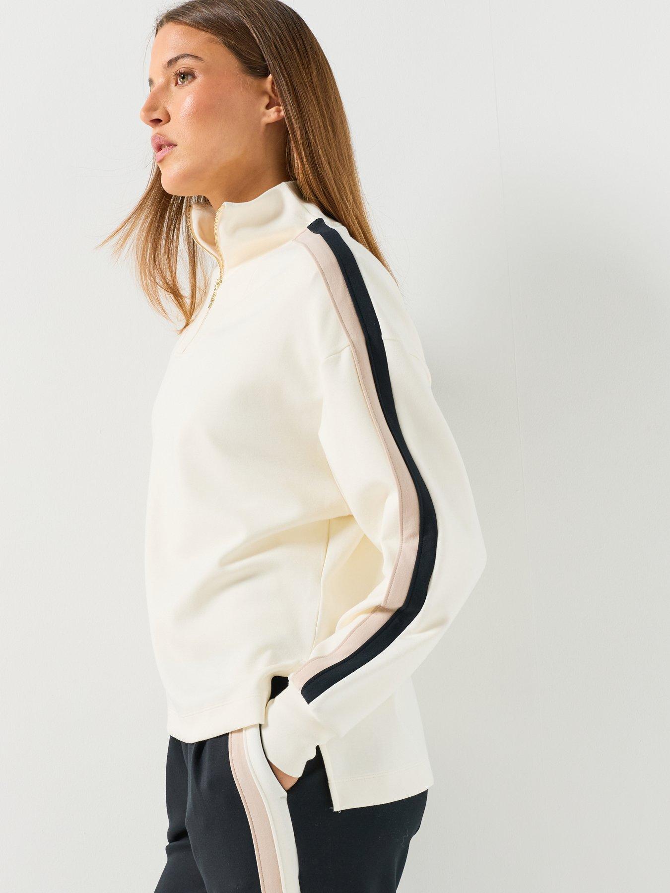 Image 5 of 6 of BOSS Mirage Sweatshirt - White