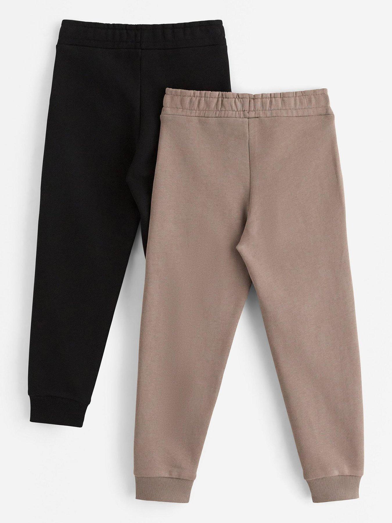 Image 2 of 3 of Lindex Boys 2 Pack Essential Reinforced Knee Trousers - Khaki