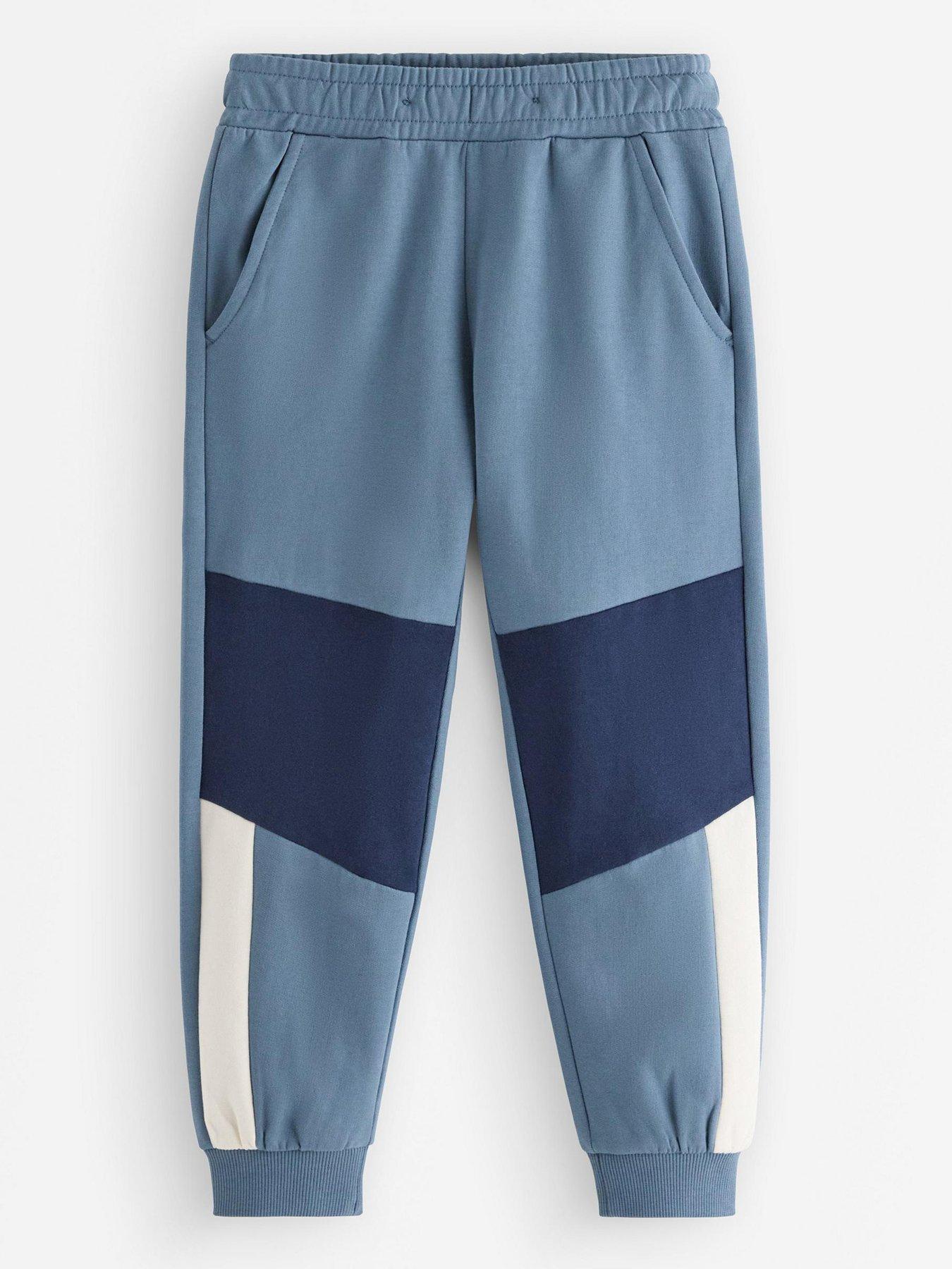 Image 2 of 4 of Lindex Boys Colourblock Joggers - Dark Blue