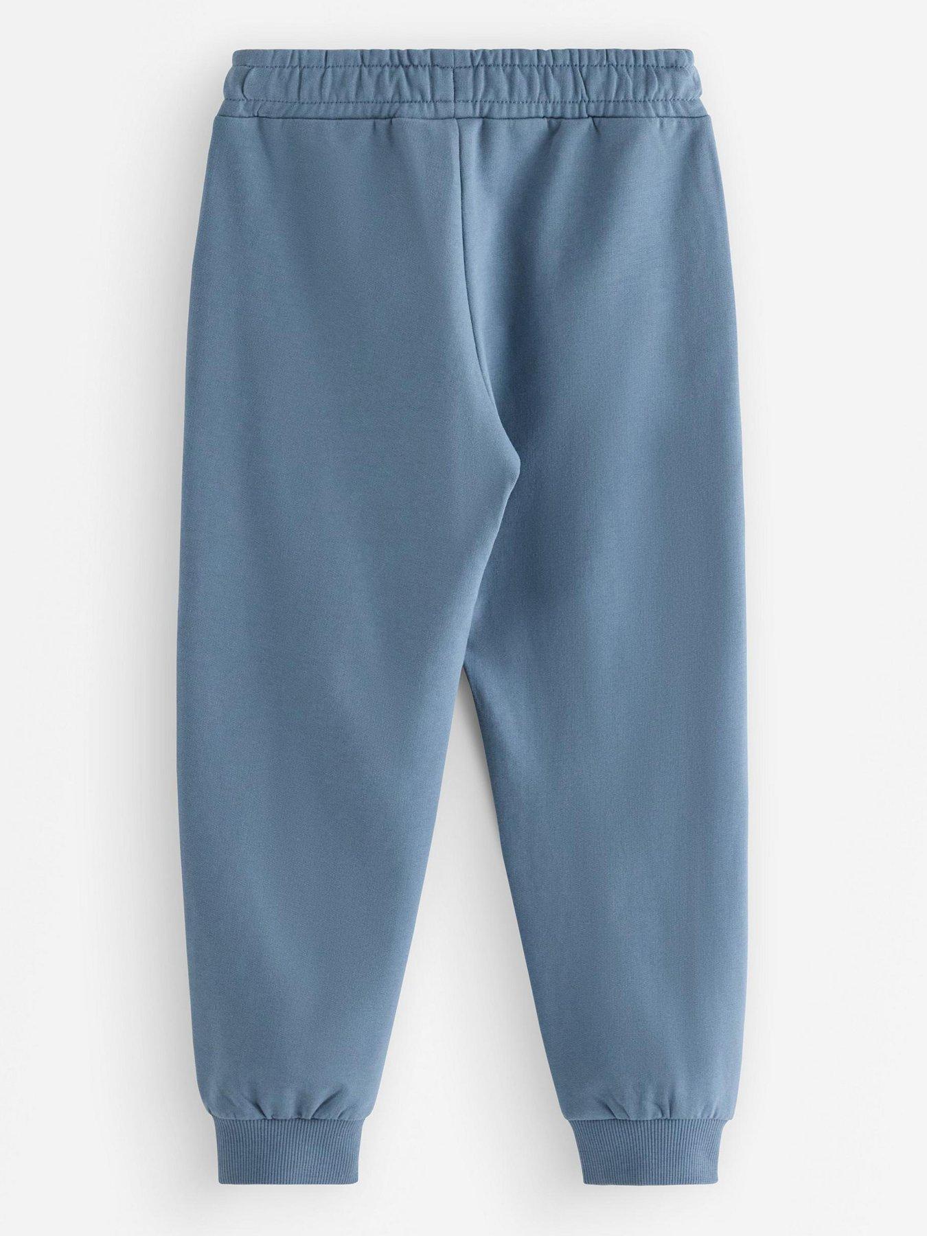 Image 3 of 4 of Lindex Boys Colourblock Joggers - Dark Blue
