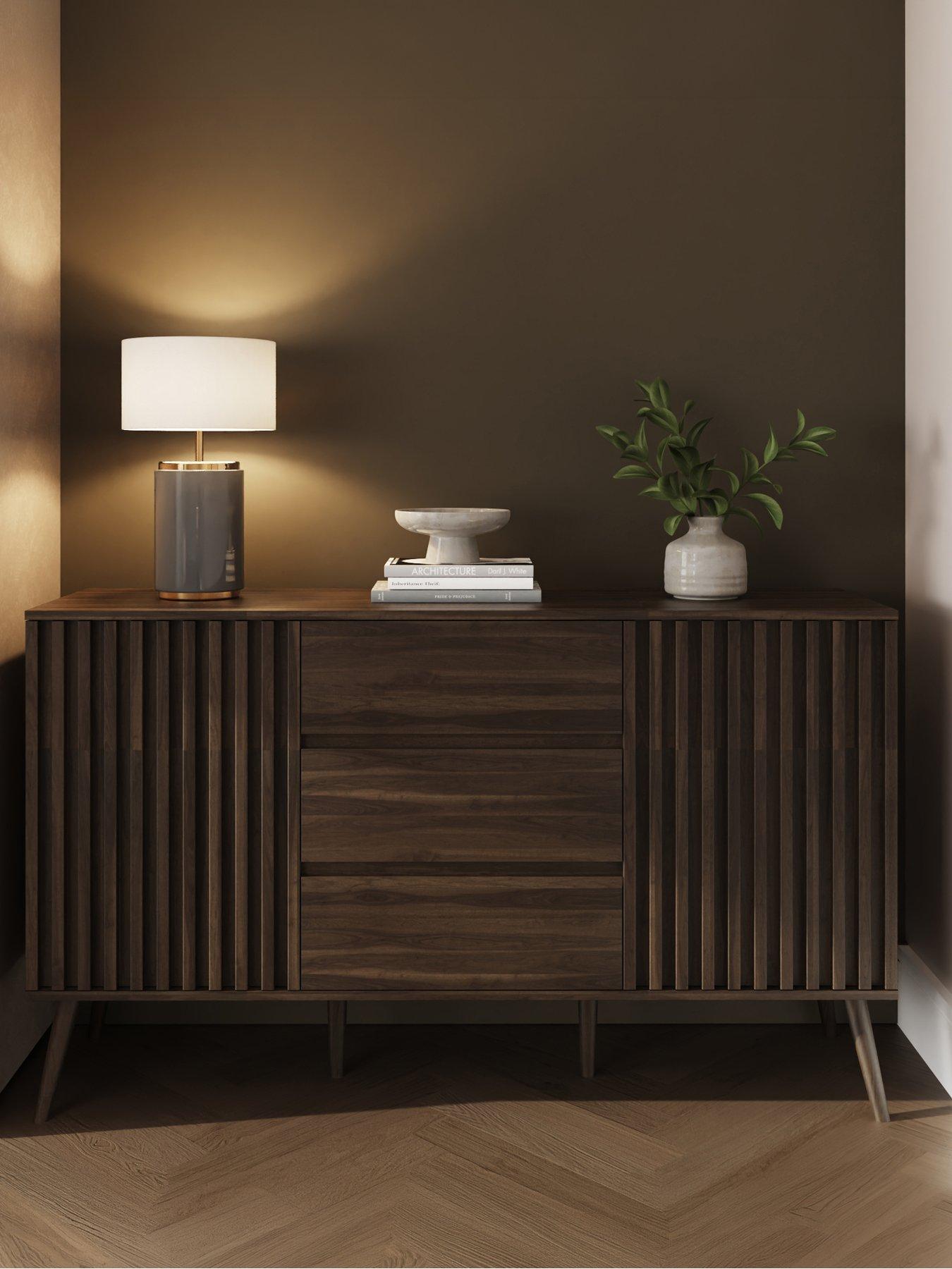 GFW Rowan Large Sideboard Walnut - FSC® Certified