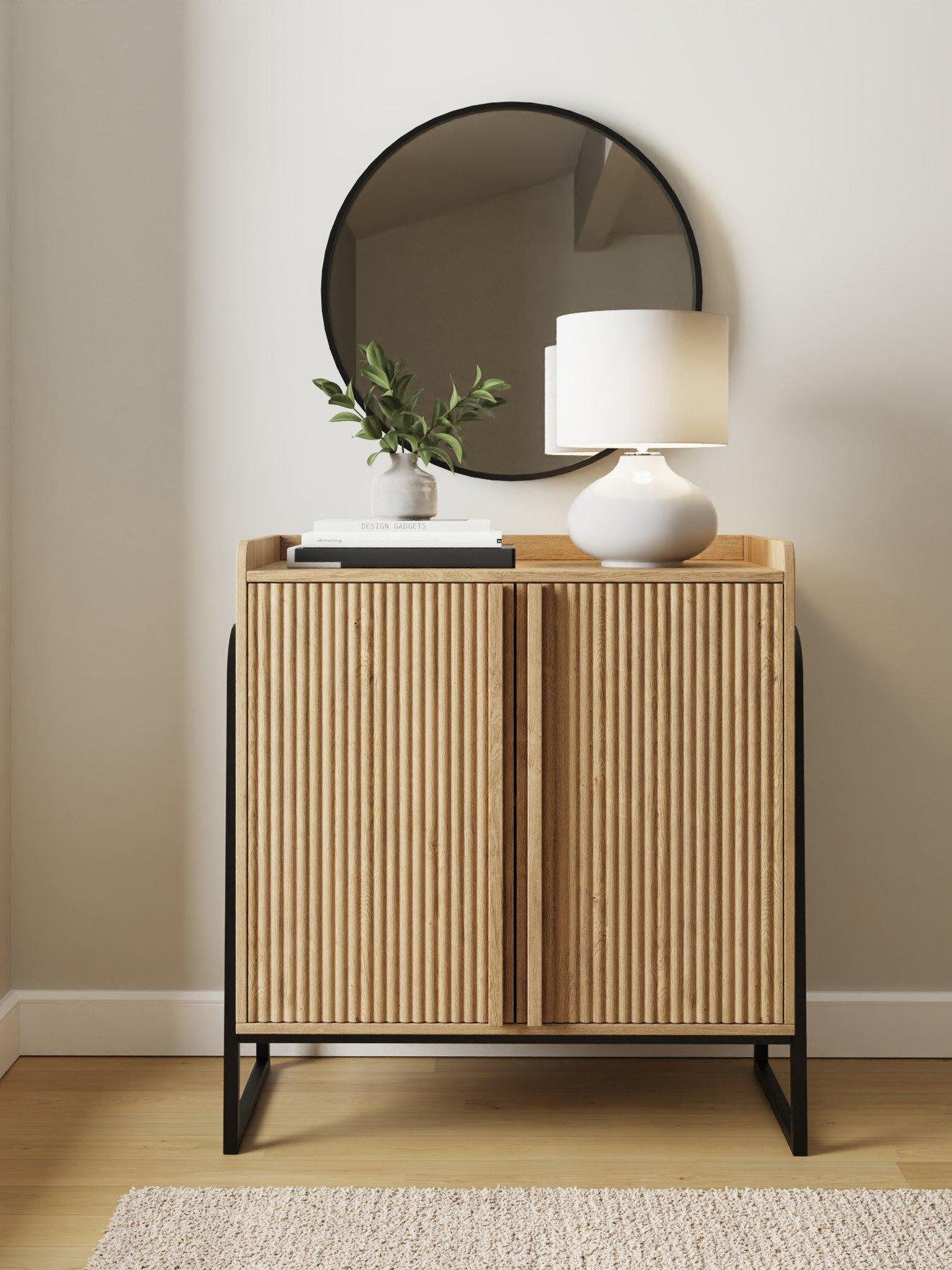 GFW Octavia Compact Sideboard Oak