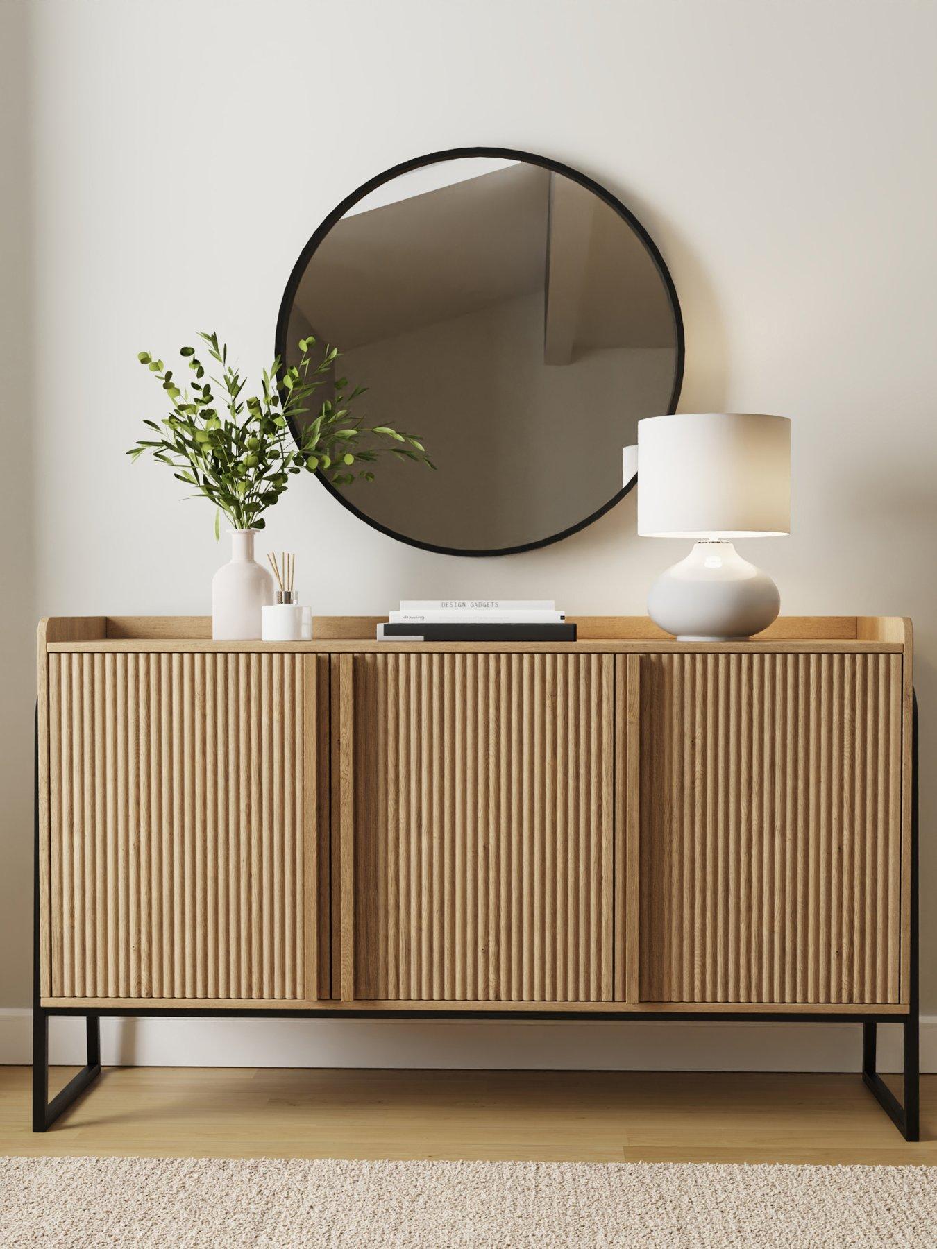 GFW Octavia Large Sideboard Oak