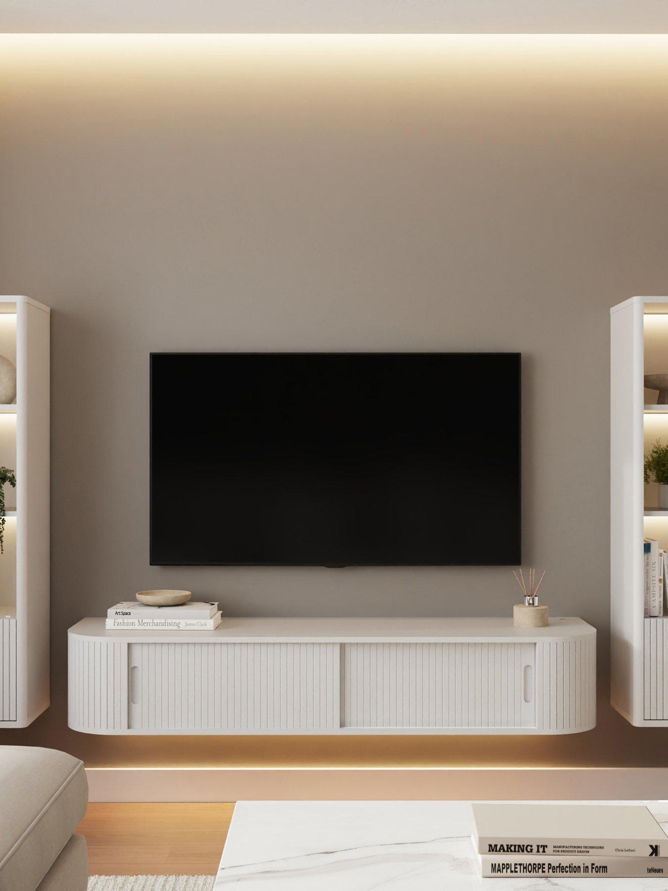 GFW Mateo 150cm 3pc Kit (tv And 2 X Shelf)