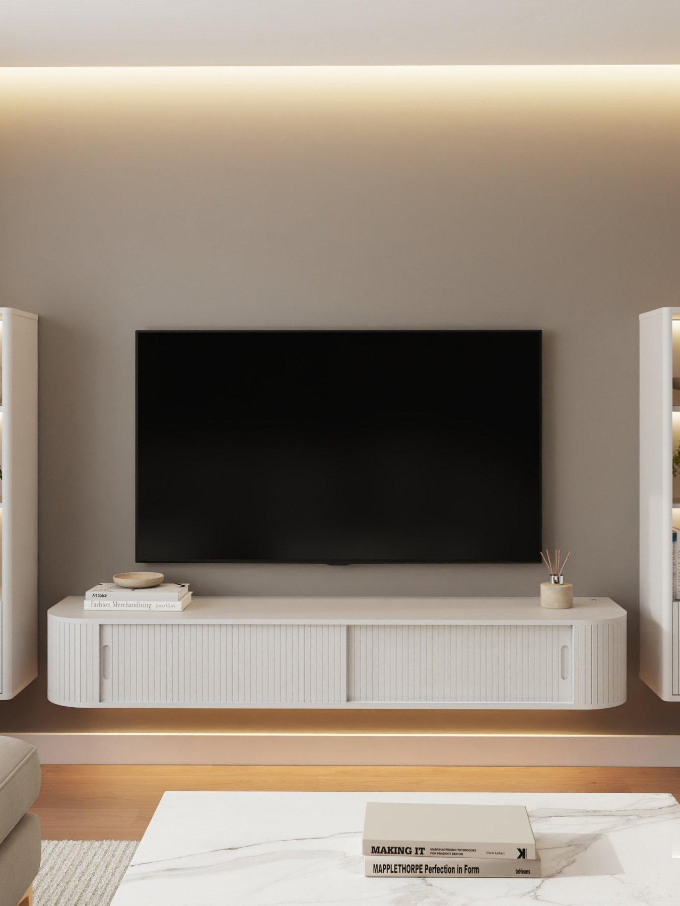 GFW Mateo 180cm 3pc Kit (tv And 2 X Shelf)