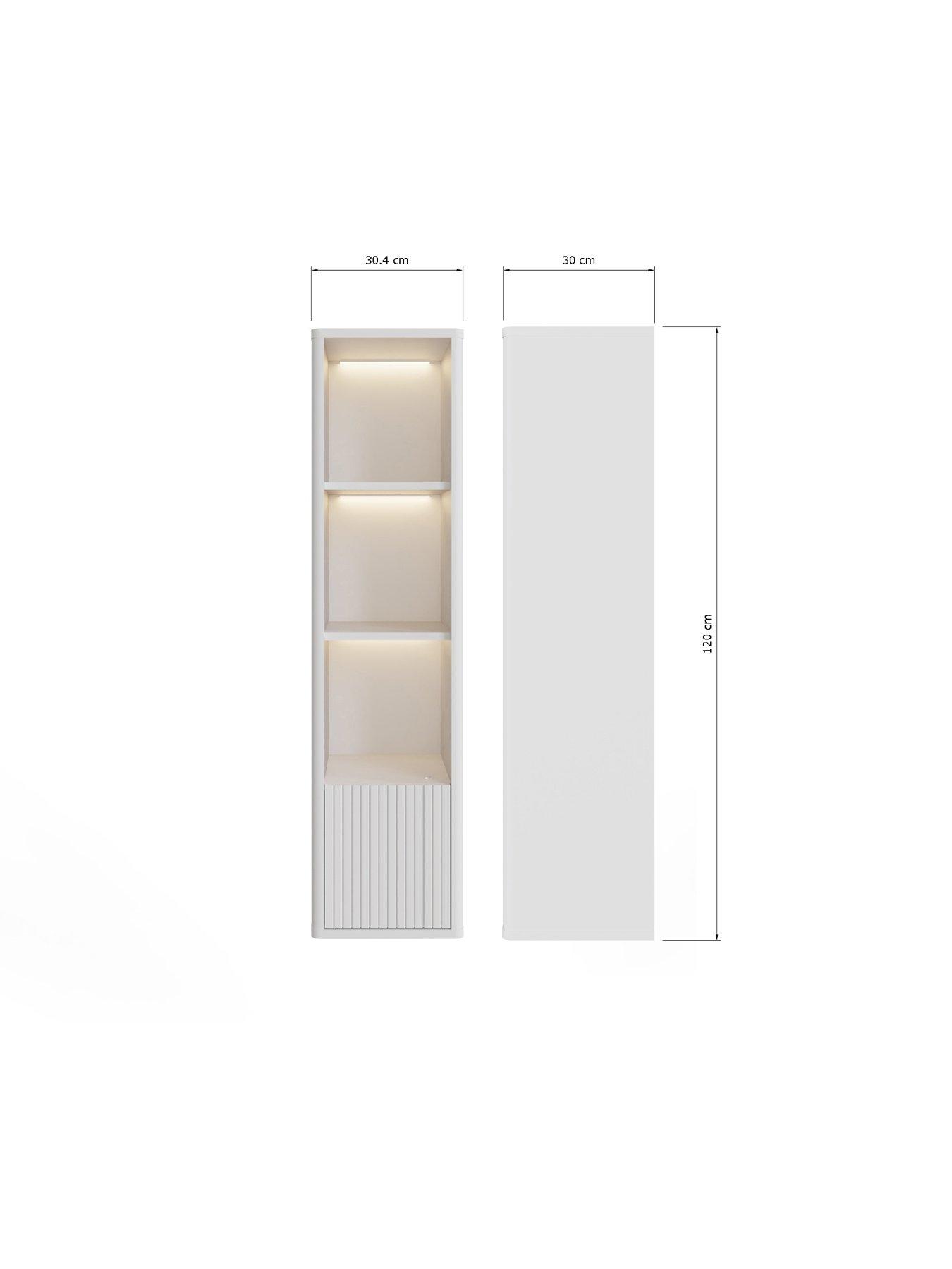 Image 5 of 6 of GFW Mateo 180cm 3pc Kit (tv And 2 X Shelf)