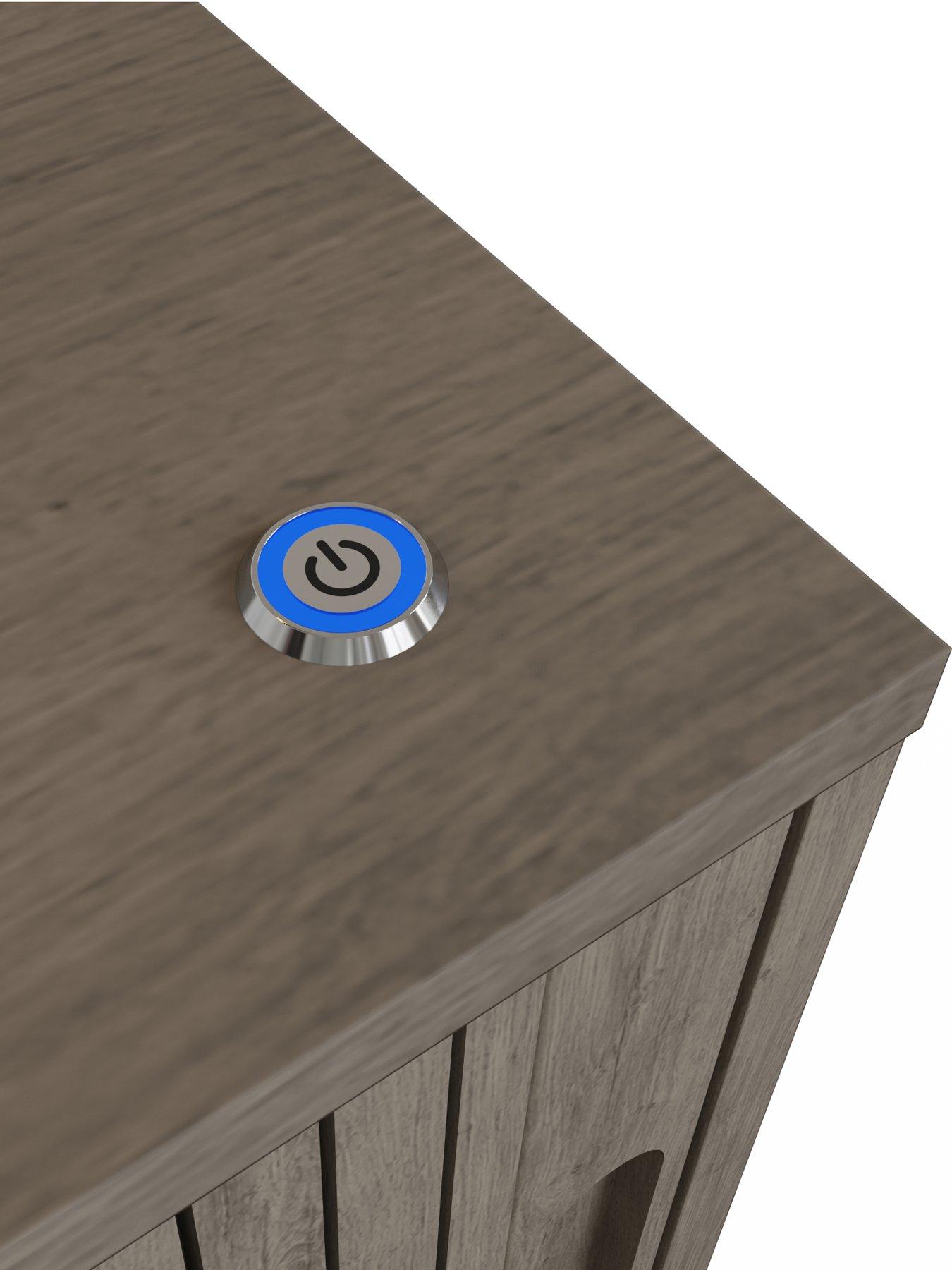 Image 6 of 7 of GFW Nina 180cm Wall-mounted Led Tv Unit + Shelf