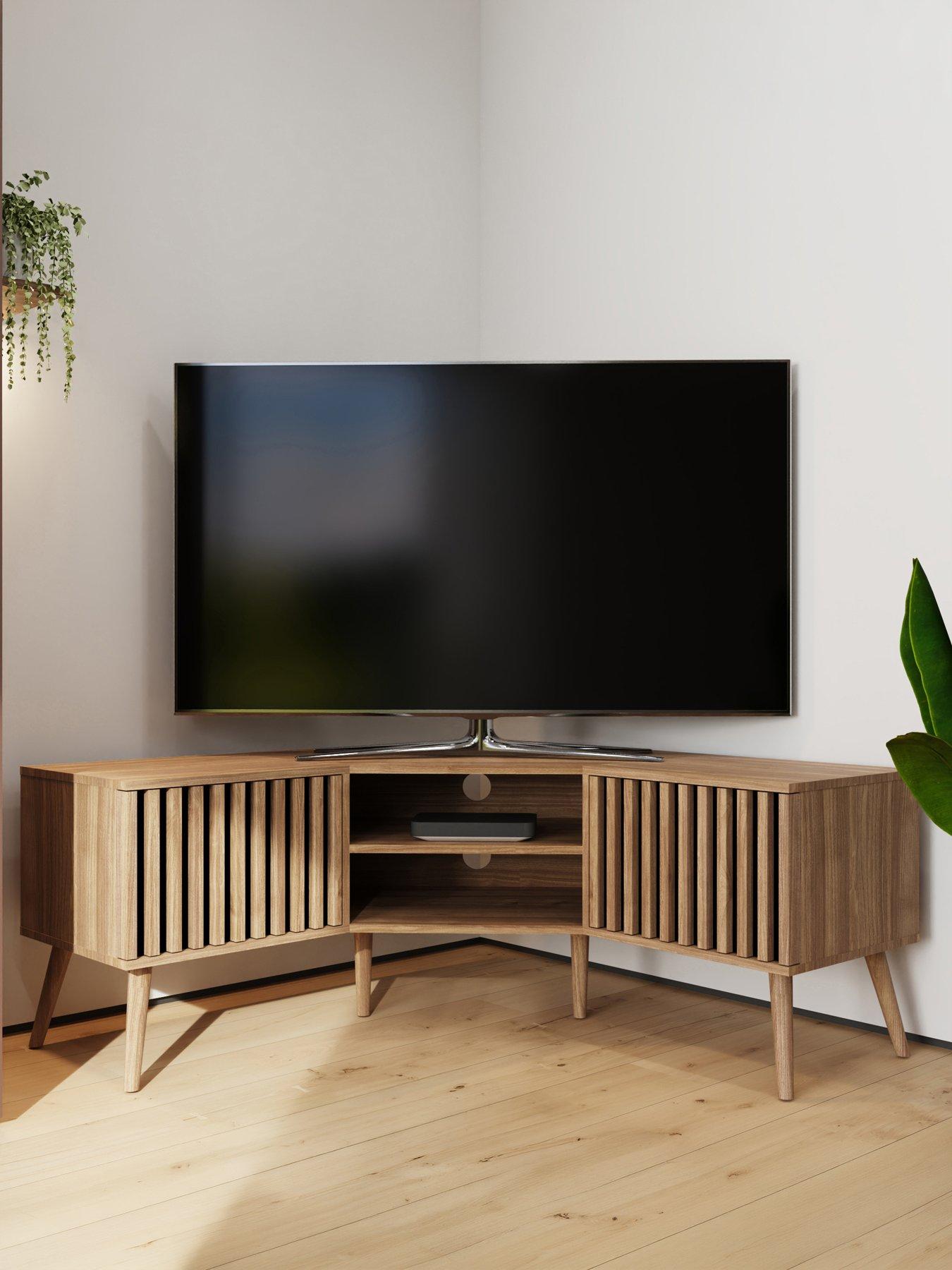 GFW Rowan Corner Tv Unit Oak