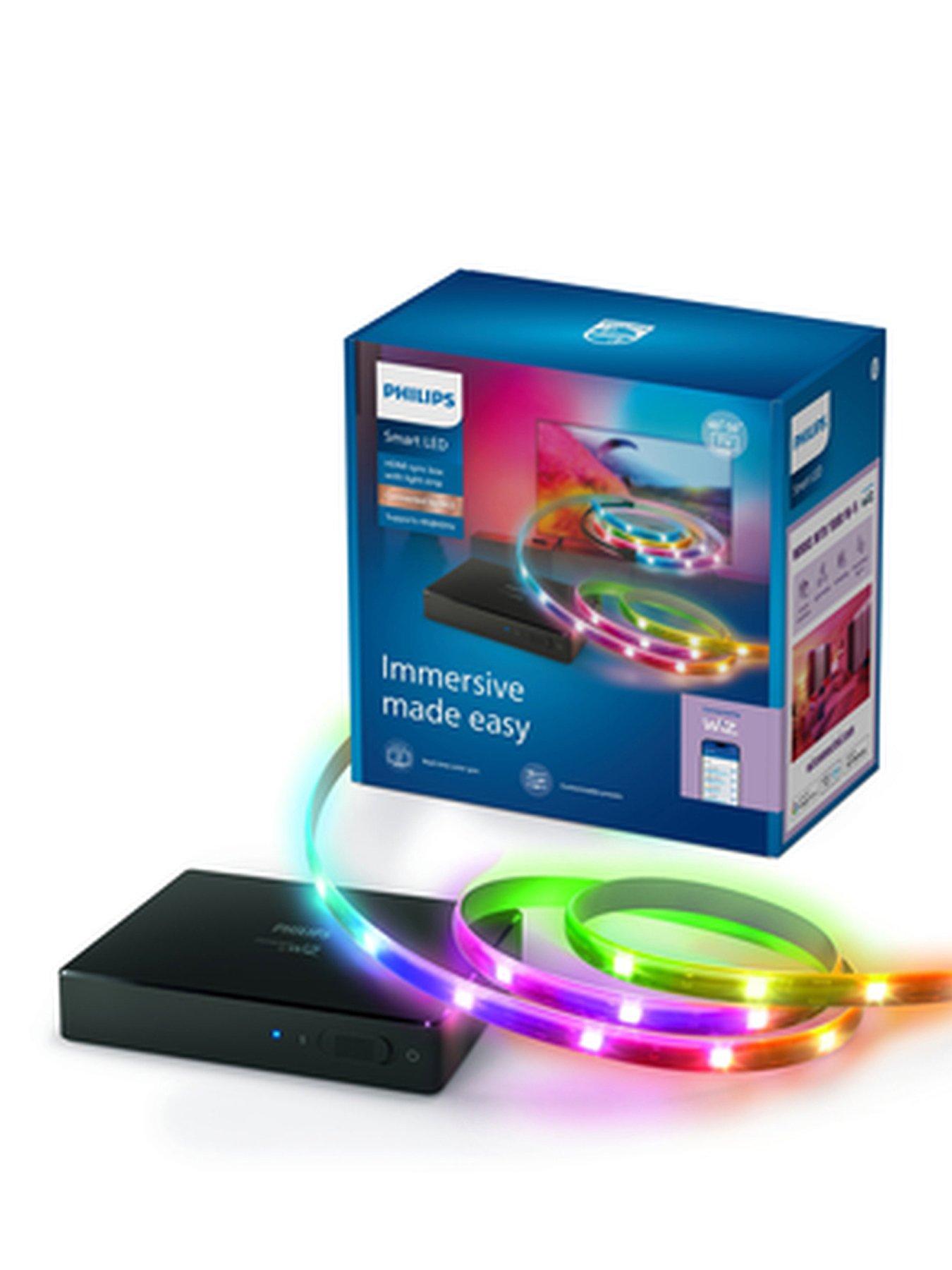 Image 1 of 4 of Philips Philips Smart Lighting - HDMI Sync Box with TV Backlight for 40-50"Â TV, Connected byÂ WiZ