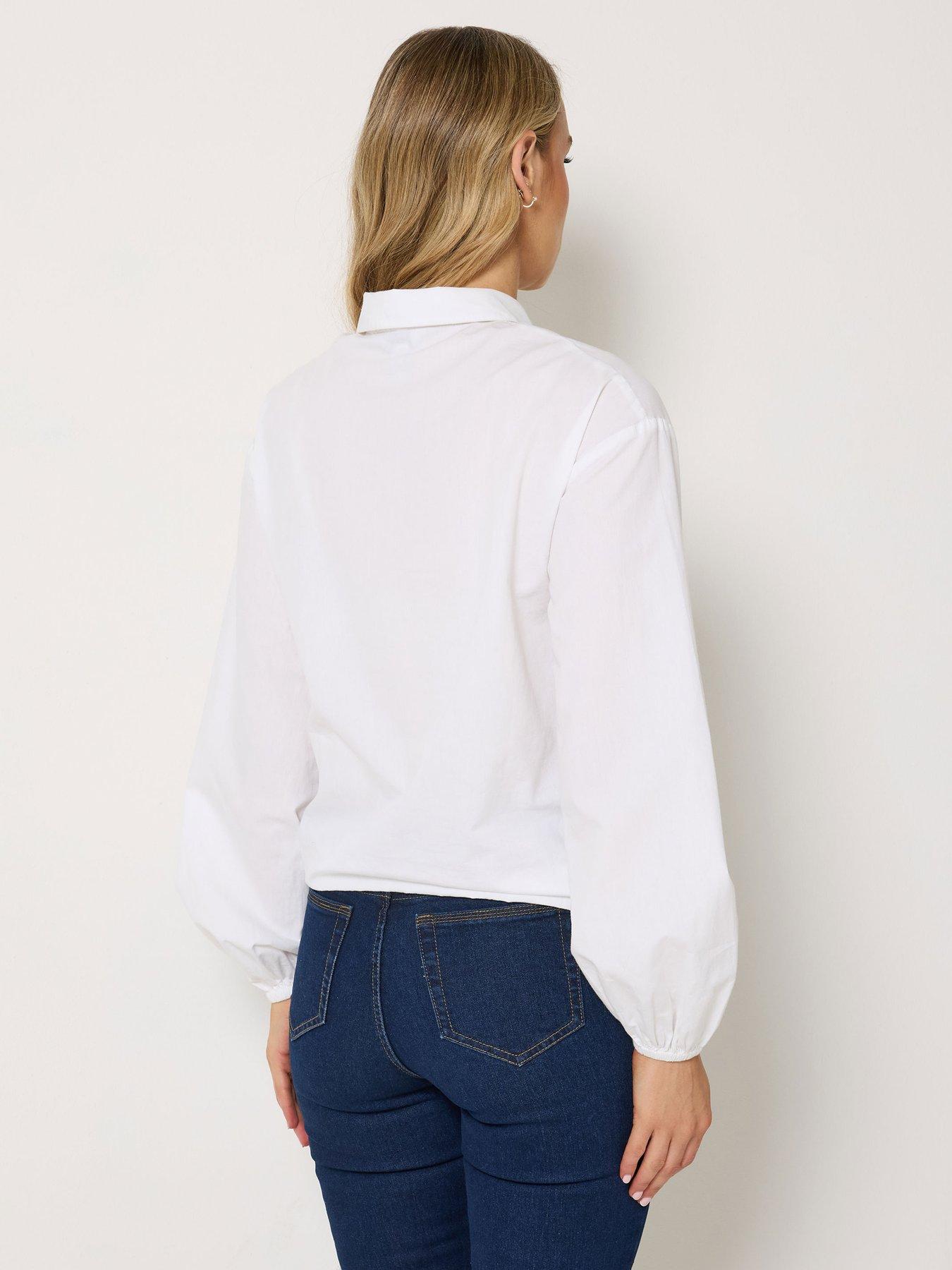 Image 2 of 4 of Long Tall Sally Tall Bubble Hem Shirt
