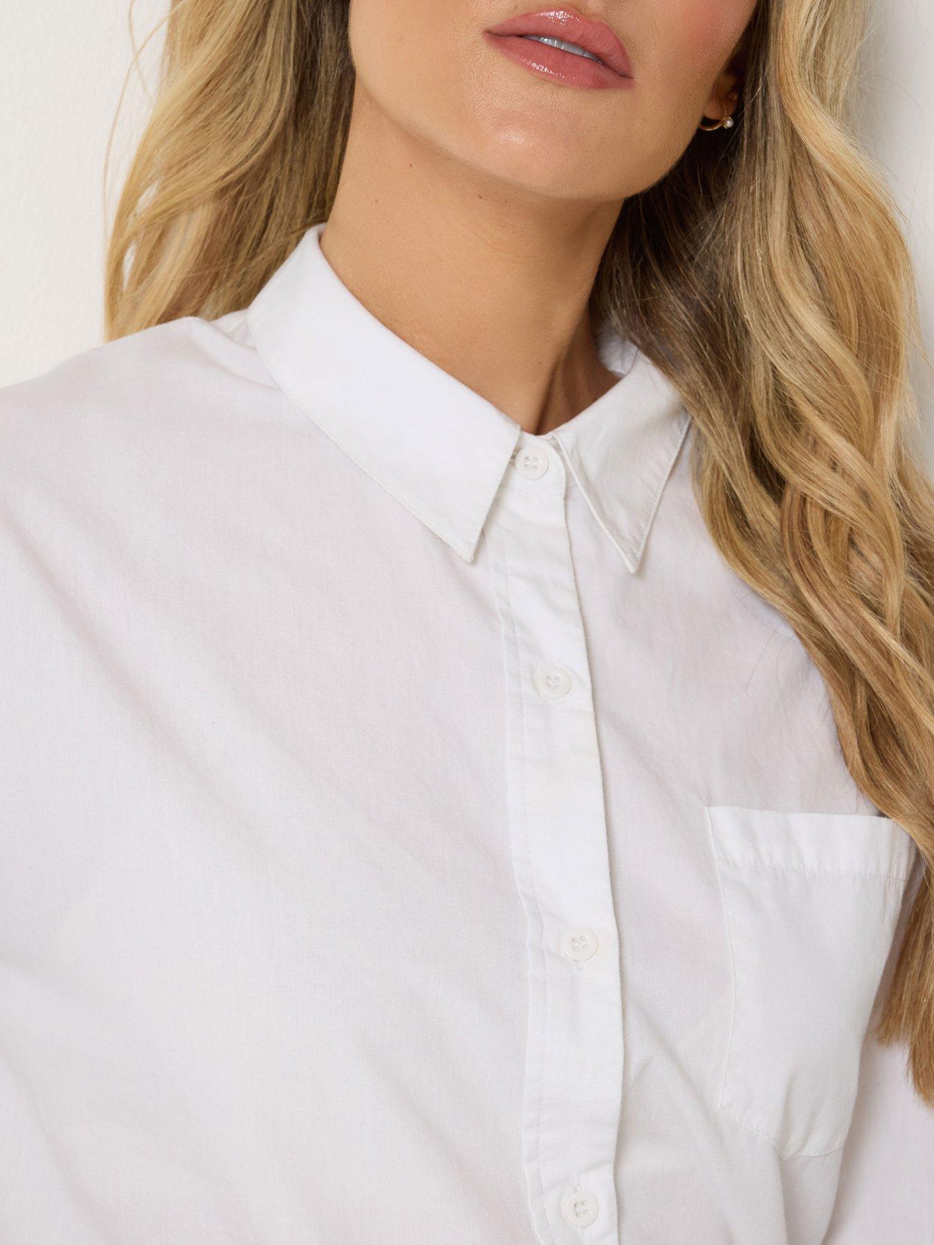 Image 4 of 4 of Long Tall Sally Tall Bubble Hem Shirt