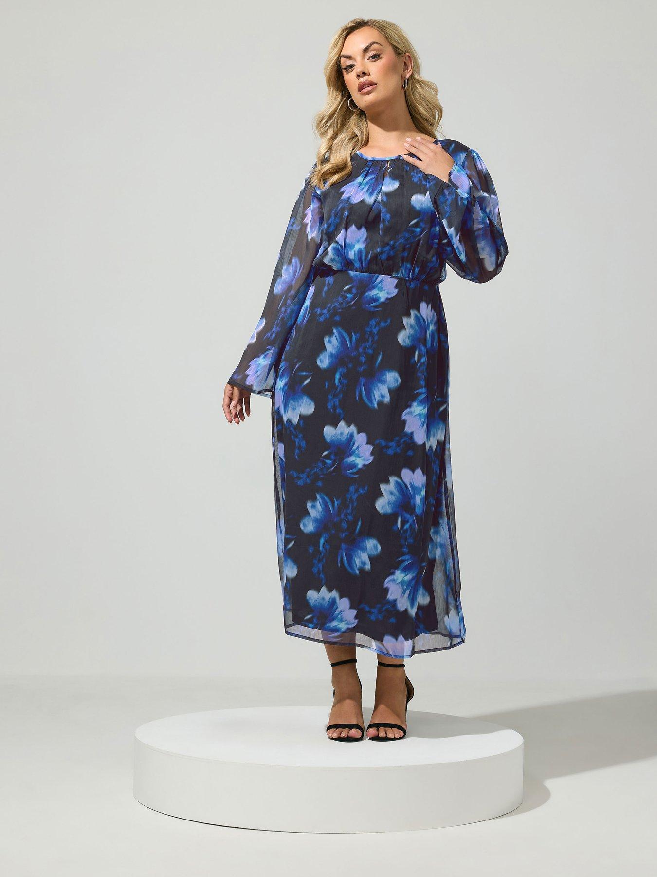 Image 3 of 4 of Yours Curve Keyhole Dress