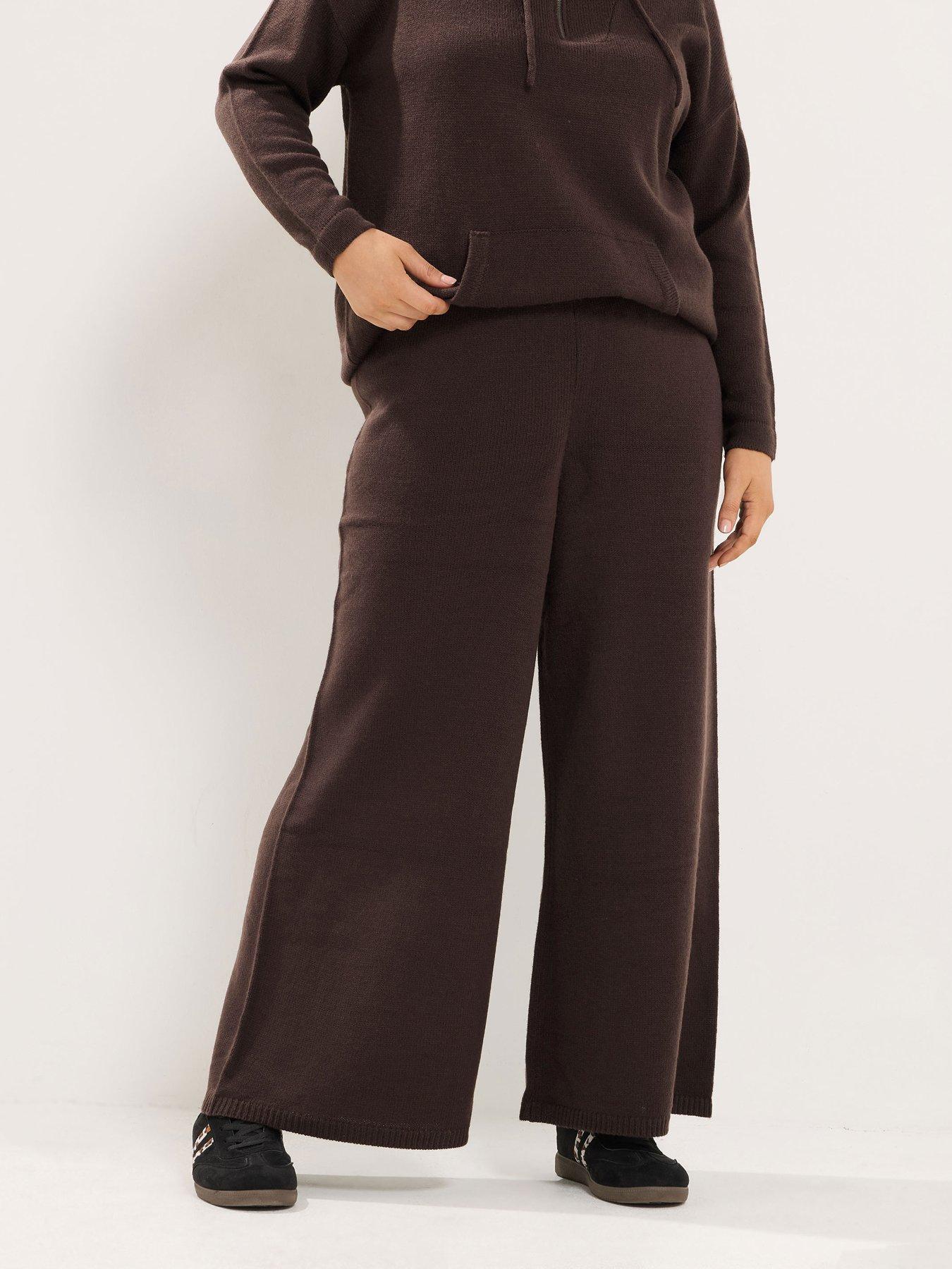 Yours Curve Wide Leg Trouser
