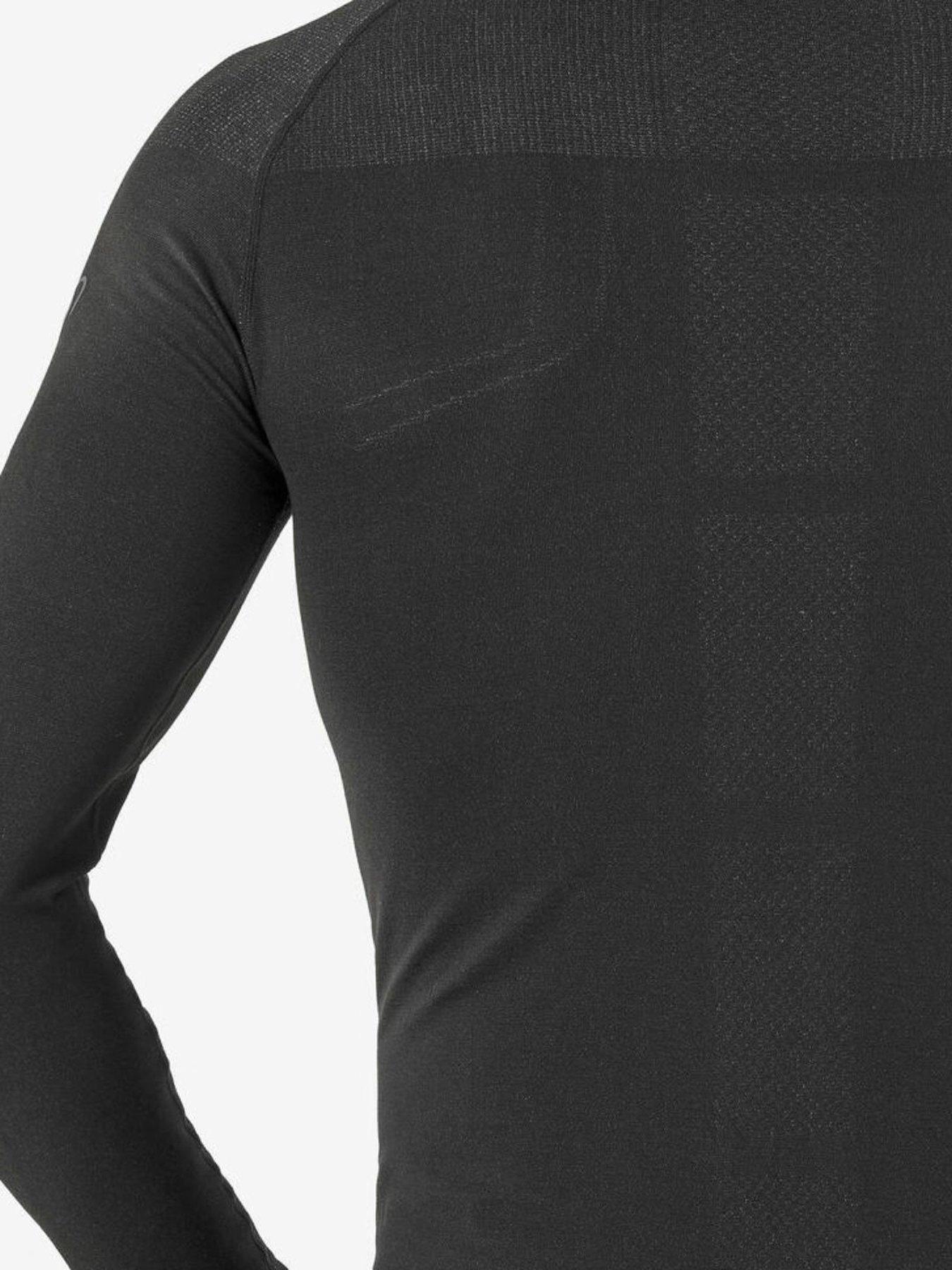 Image 6 of 6 of Decathlon Mens SKI 500 Seamless Close-Fit Stretch Base Layer Top - Black