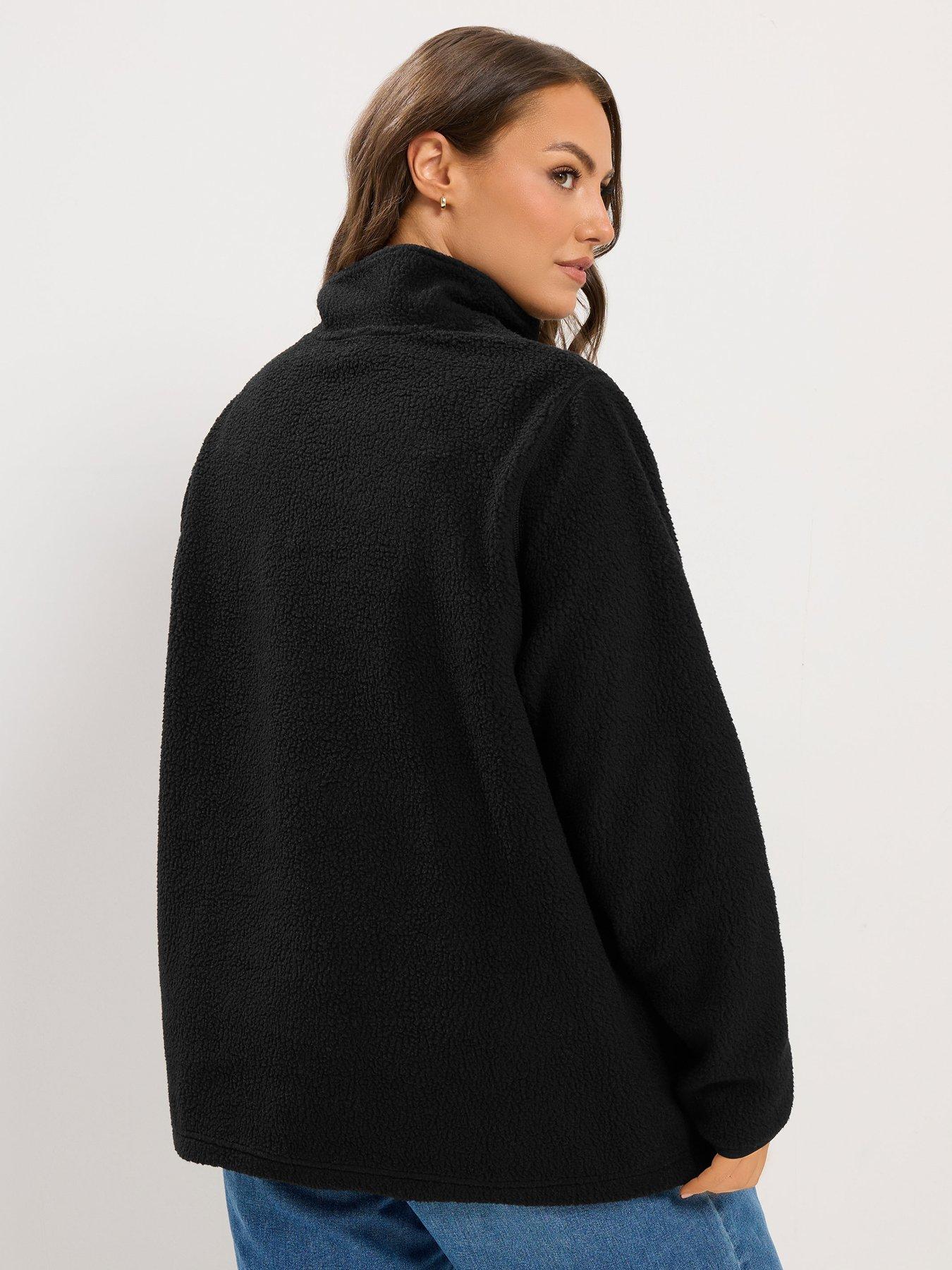 Image 2 of 4 of Yours Curve Half Zip Fleece