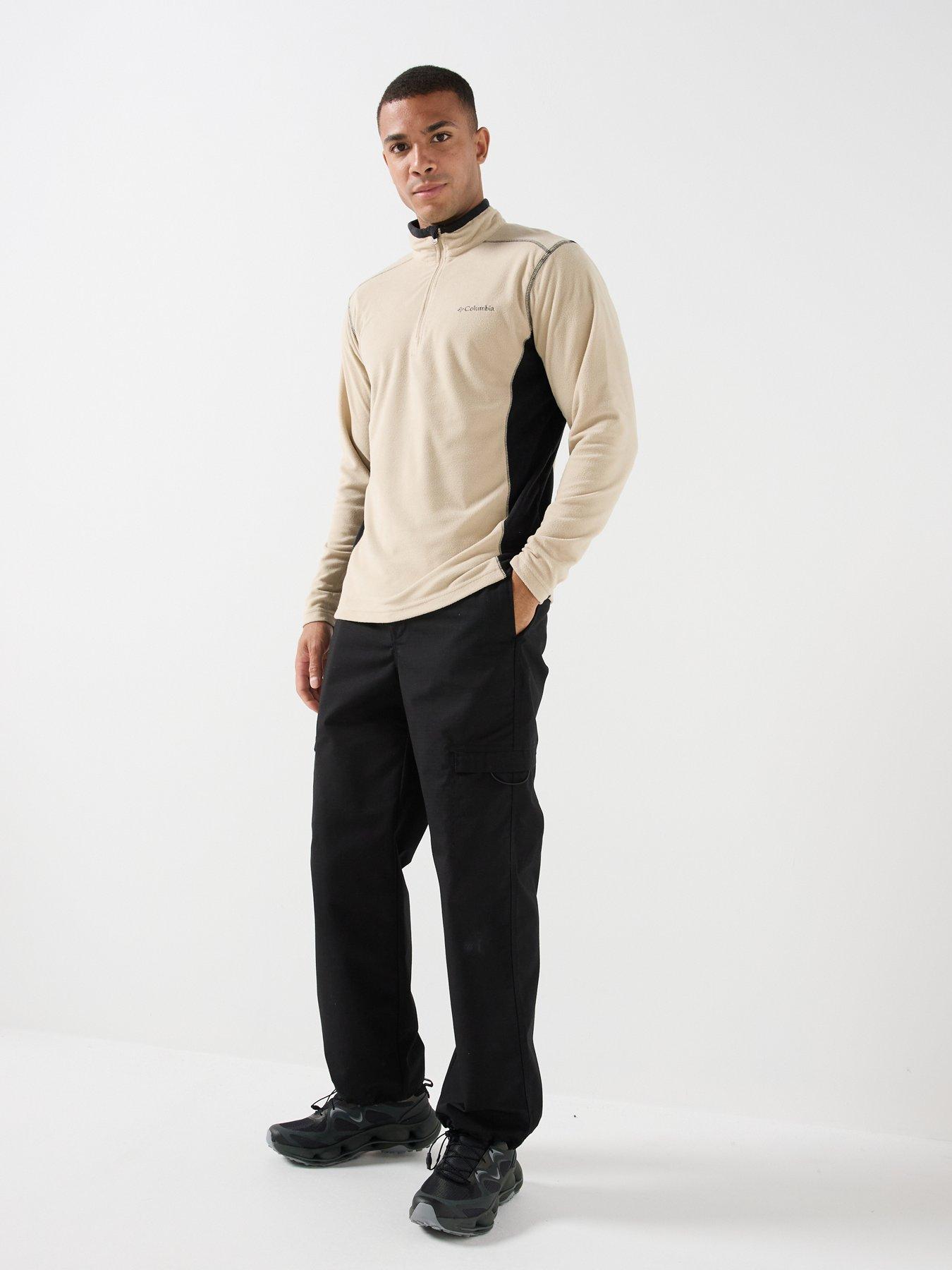 Image 3 of 6 of Columbia Mens Klamath Range Ii Half Zip Fleece - Ancient Fossil