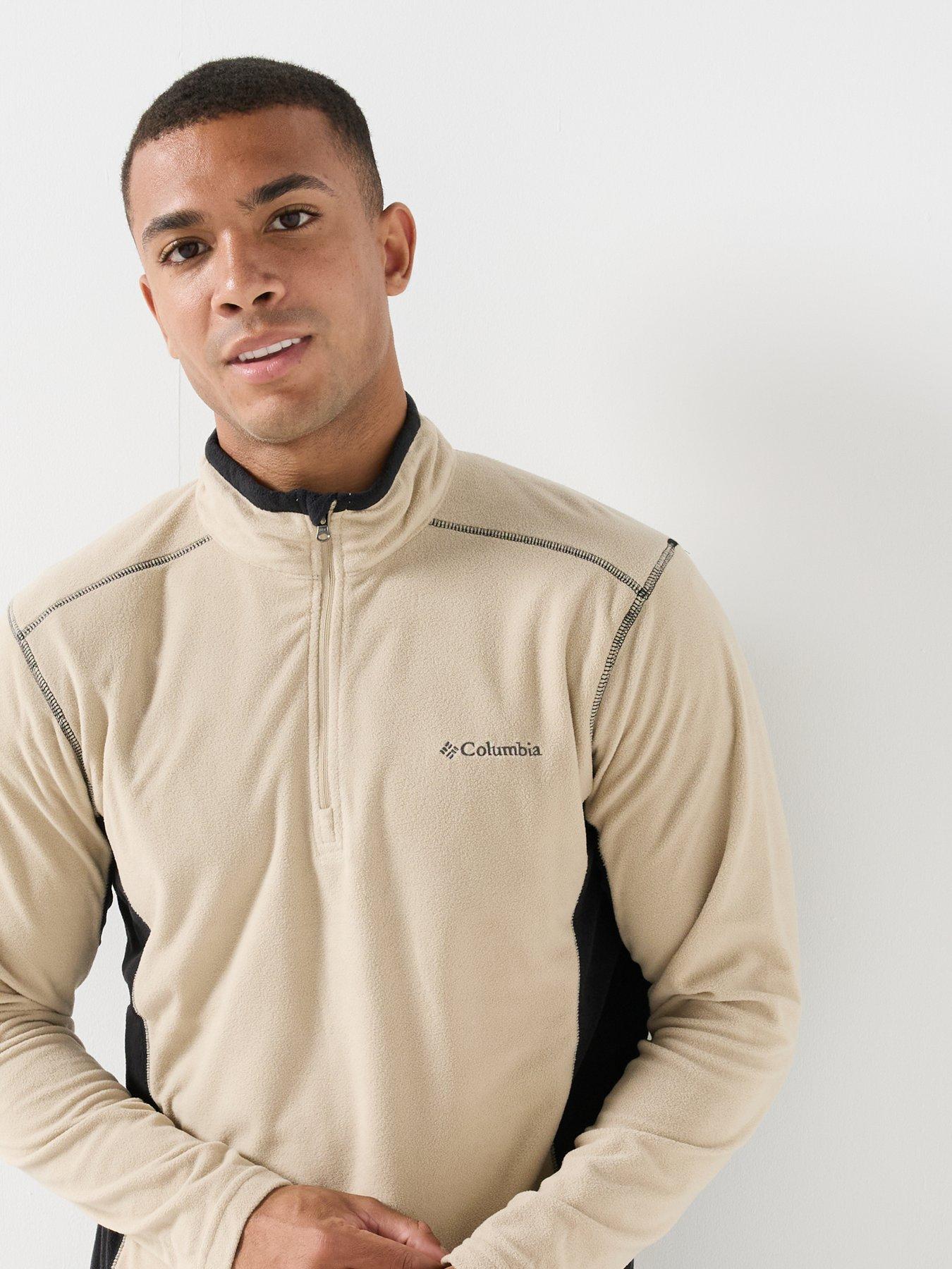 Image 4 of 6 of Columbia Mens Klamath Range Ii Half Zip Fleece - Ancient Fossil