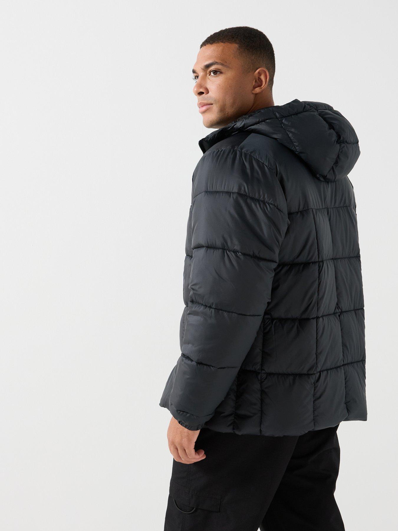 Image 2 of 6 of Columbia Mens Puffect Iv Hooded Jacket- Black