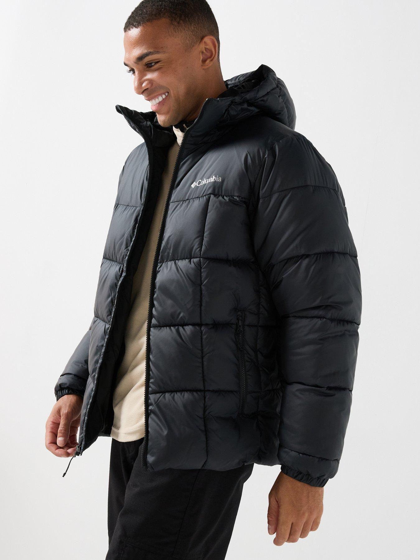 Image 5 of 6 of Columbia Mens Puffect Iv Hooded Jacket- Black