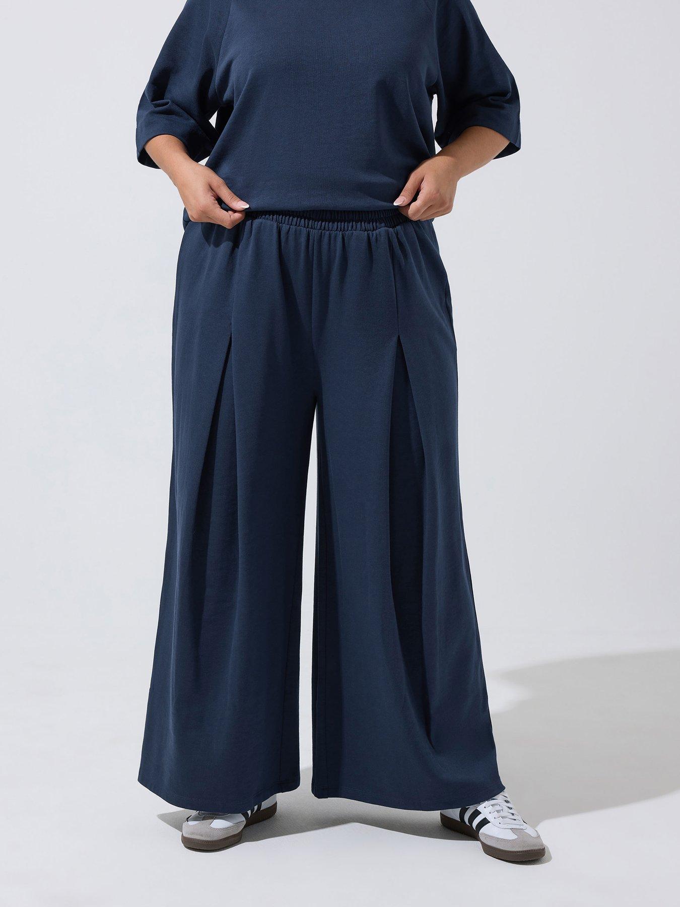 Yours Curve Pleat Jogger