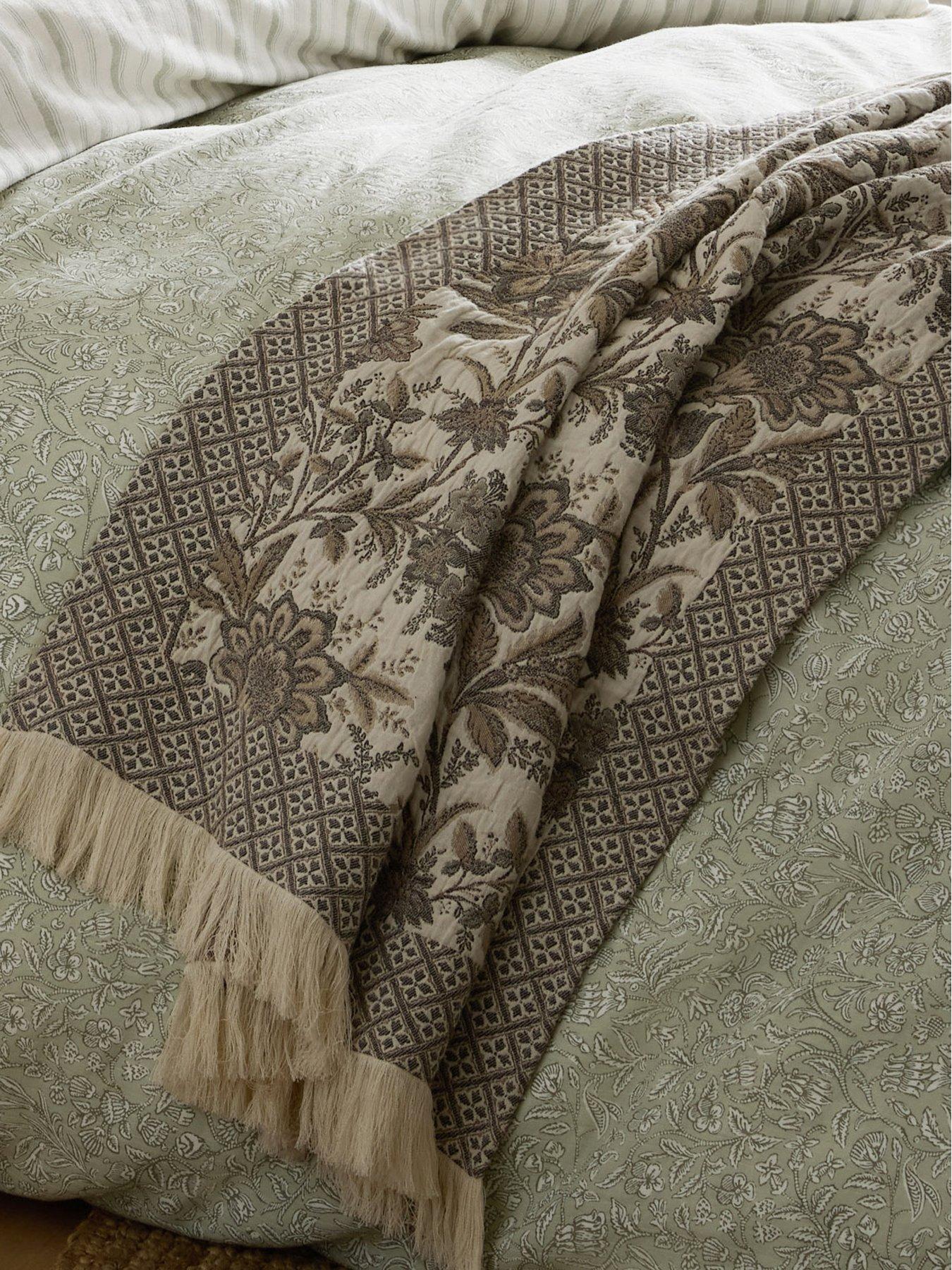 Image 3 of 7 of Laura Ashley Marlbrook Jacquard Throw 120x170Cm