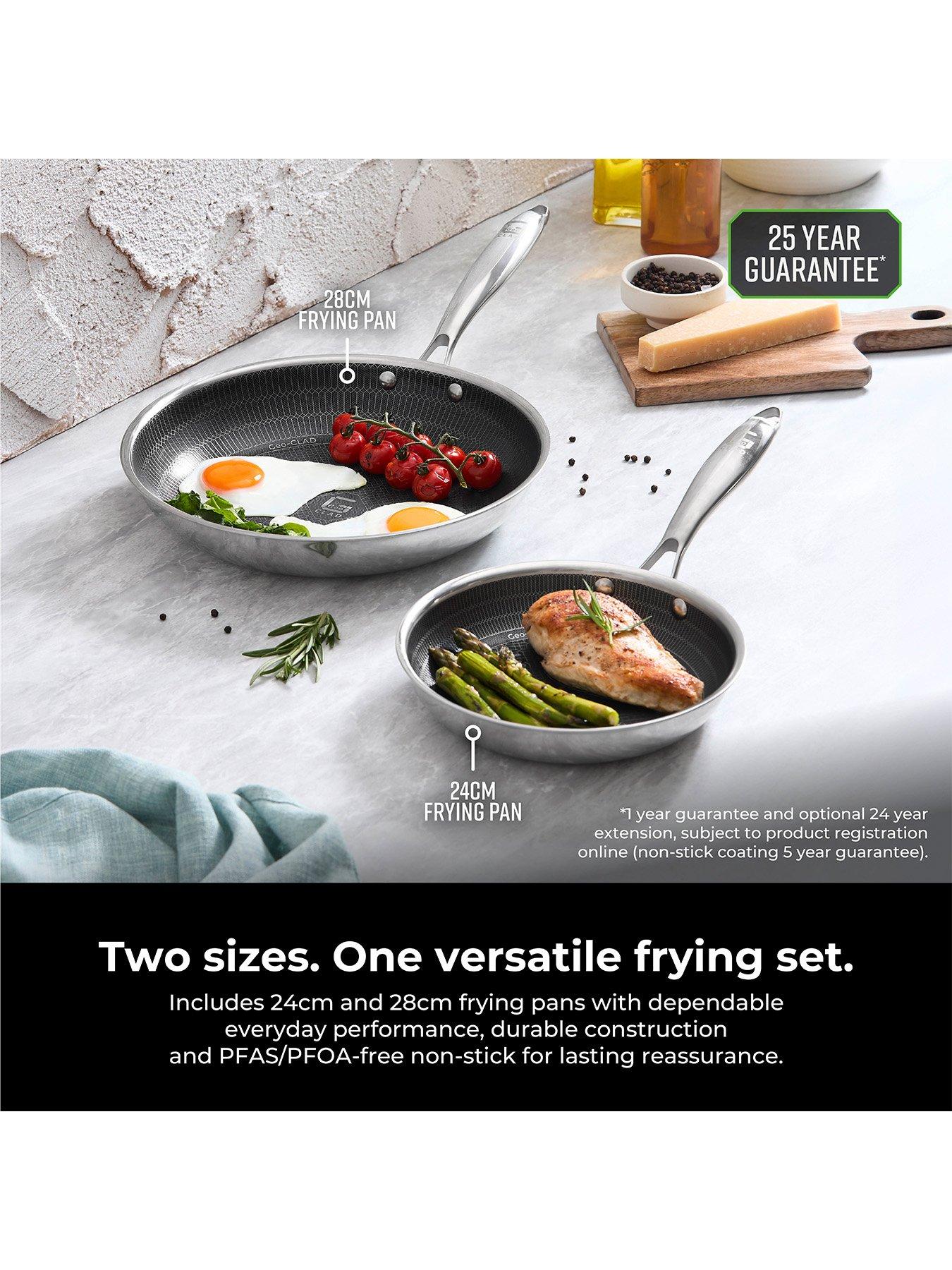 Image 2 of 6 of Tower 24cm And 28cm Geo-clad Frying Pans