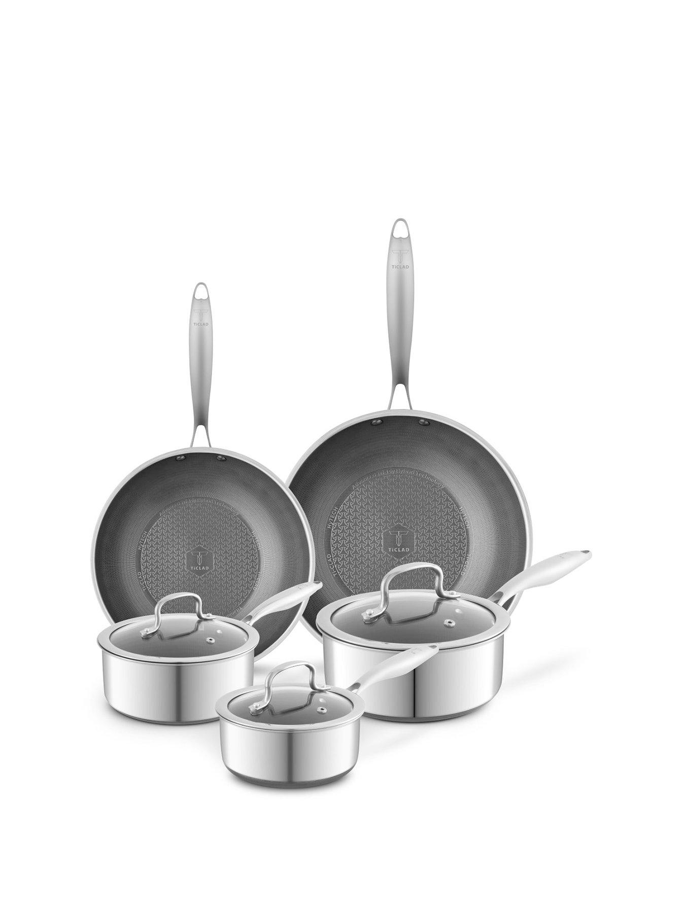 Image 2 of 7 of Tower Ti-clad 5 Piece Cookware Set