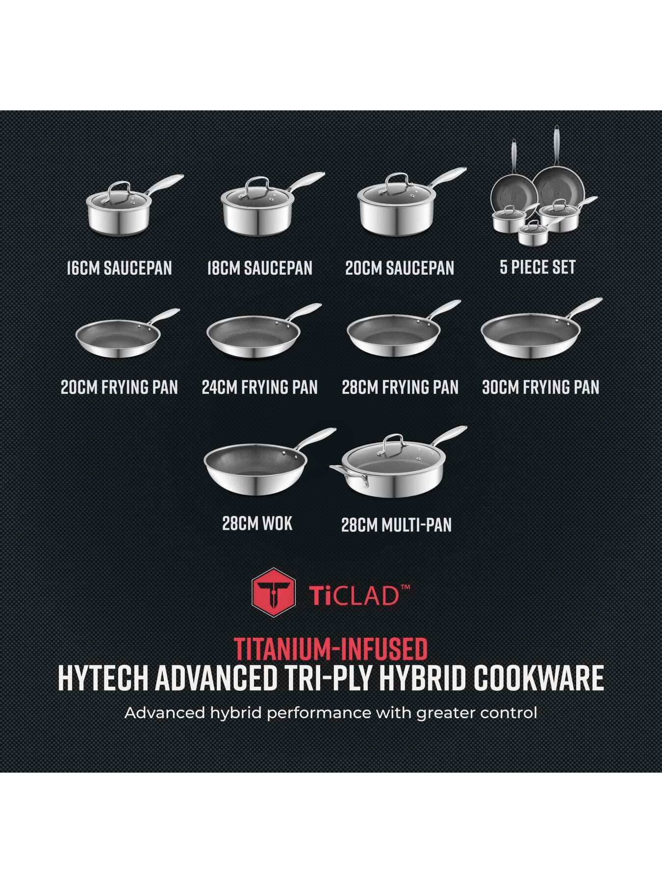 Image 7 of 7 of Tower Ti-clad 5 Piece Cookware Set
