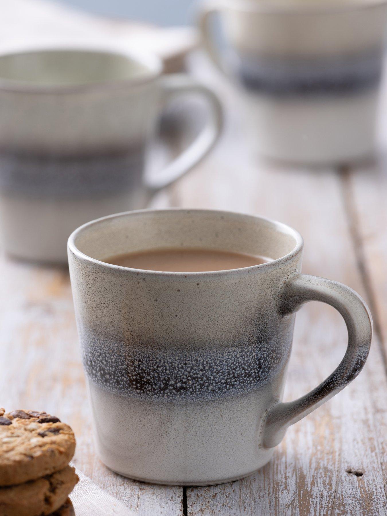 Mason Cash SET OF 2 REACTIVE FADE MUGS CREAM