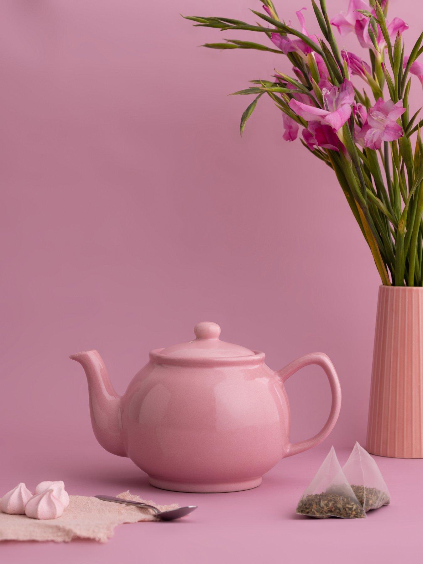 Price & Kensington PASTEL PINK 6 CUP TEAPOT