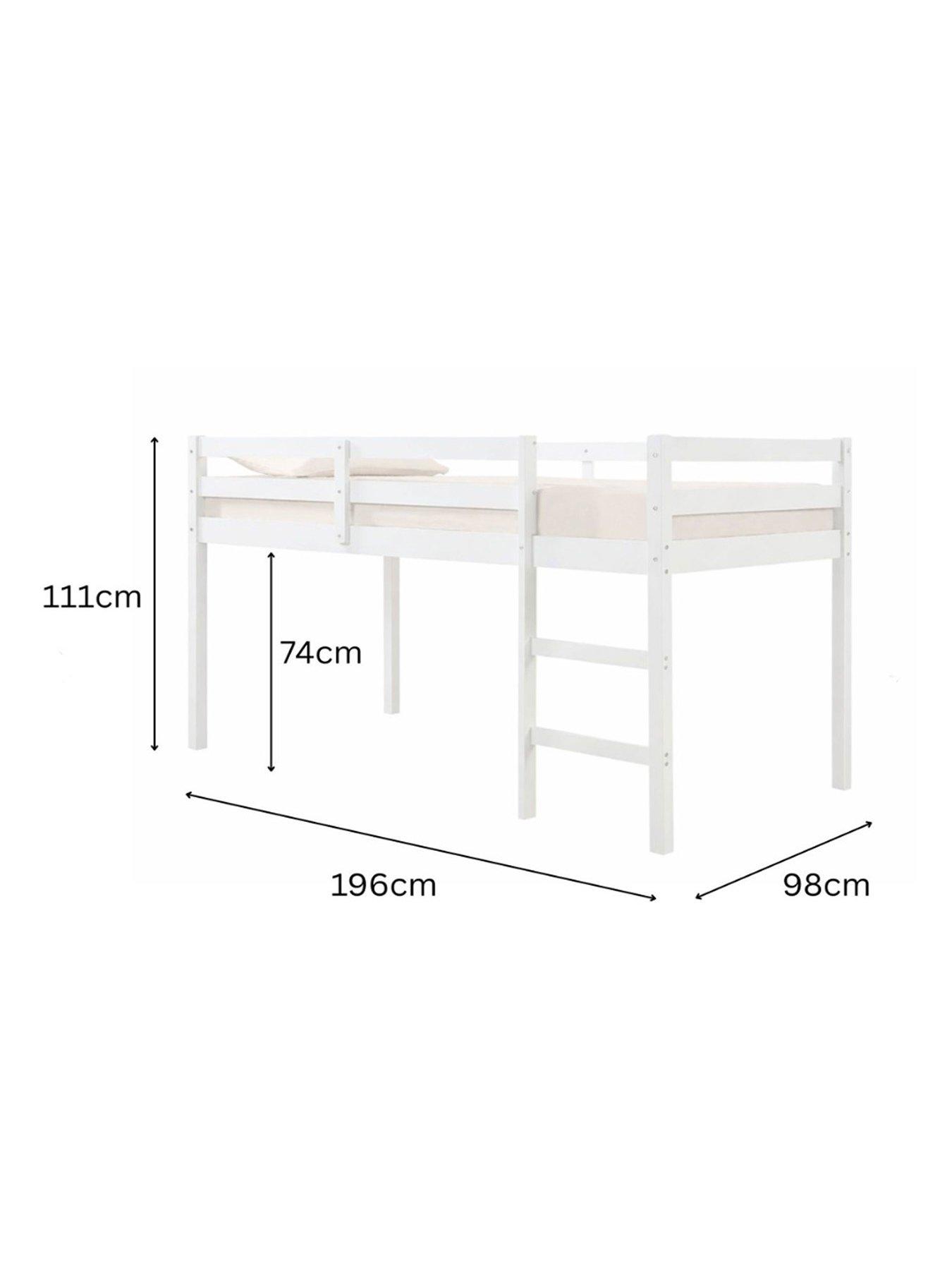 Image 6 of 6 of Aspire Cove Midsleeper Bed with Mattress