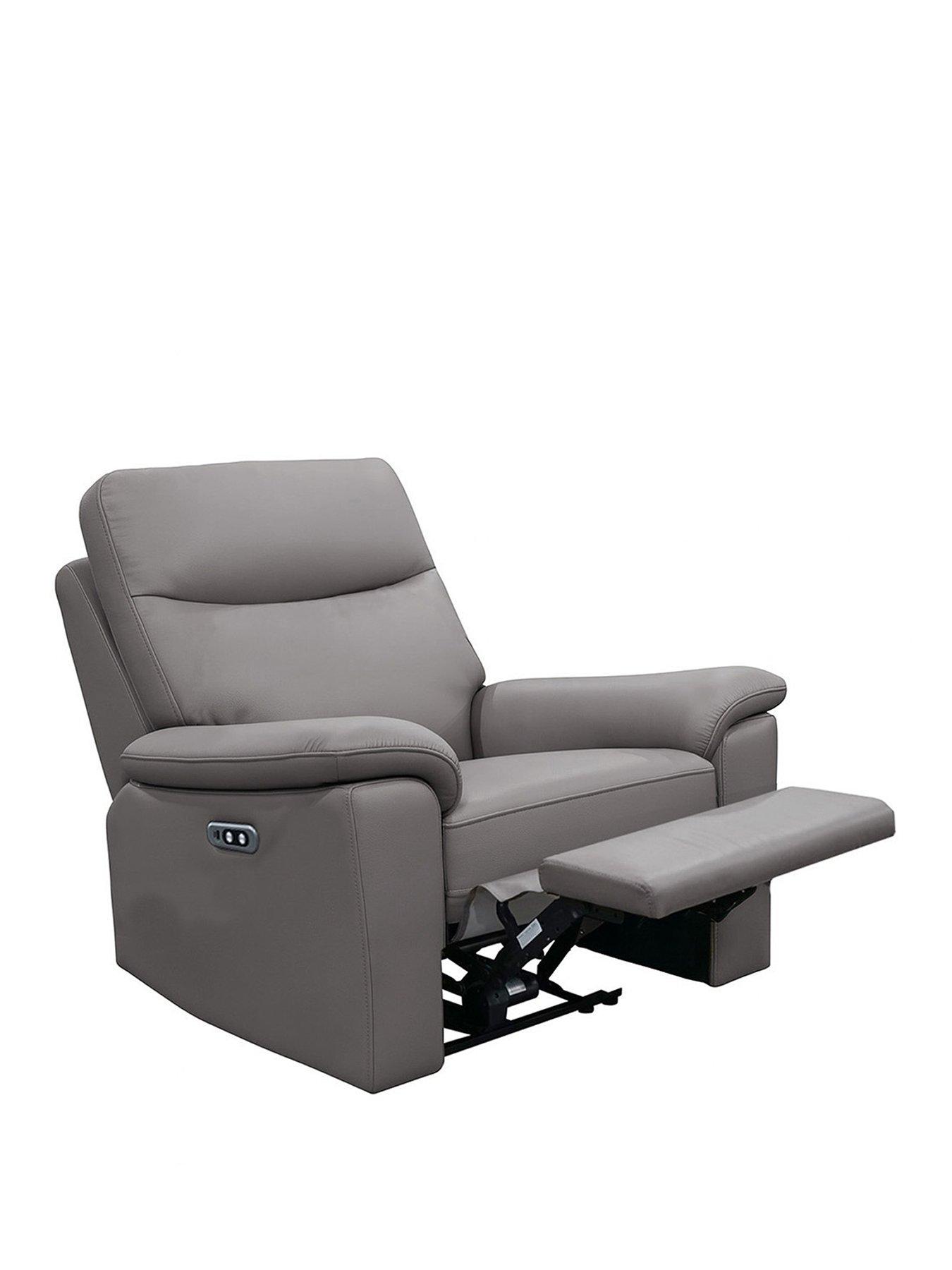 Image 2 of 5 of Aspire Toronto Leather Power Recliner - Armchair