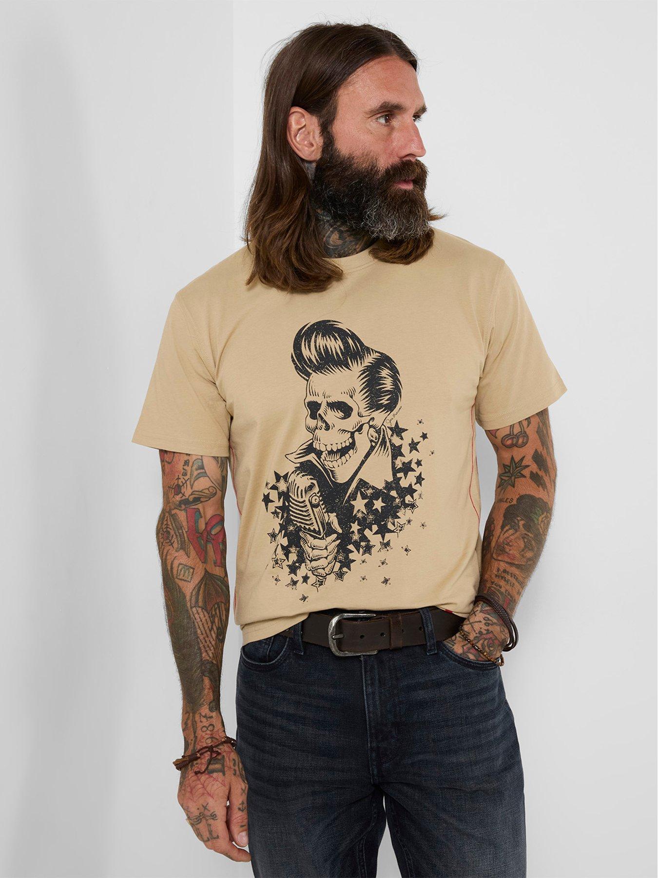Image 1 of 5 of Joe Browns Singing Skull T-shirt