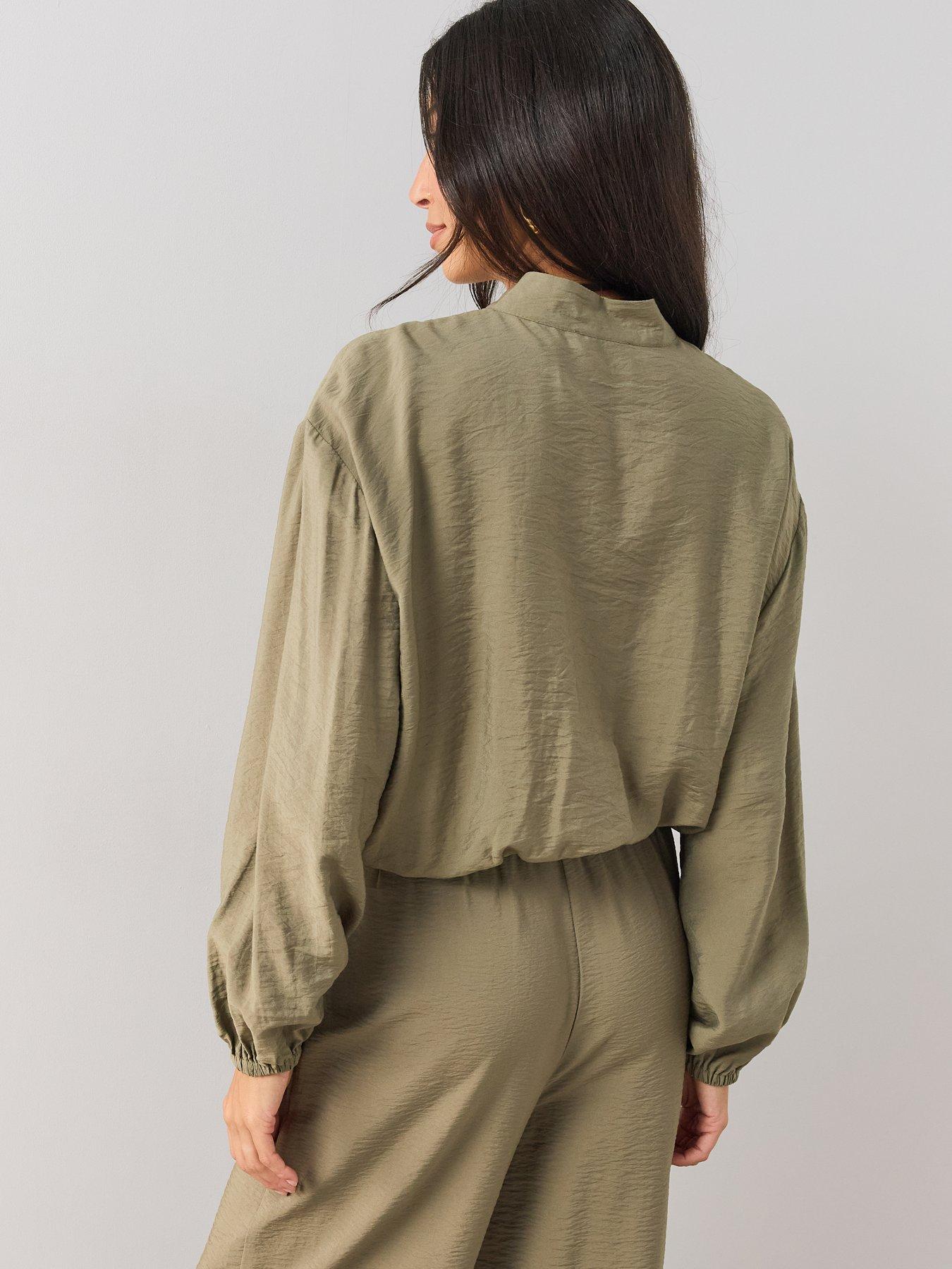 Image 2 of 6 of The Very Collection Mandarin Track Jacket