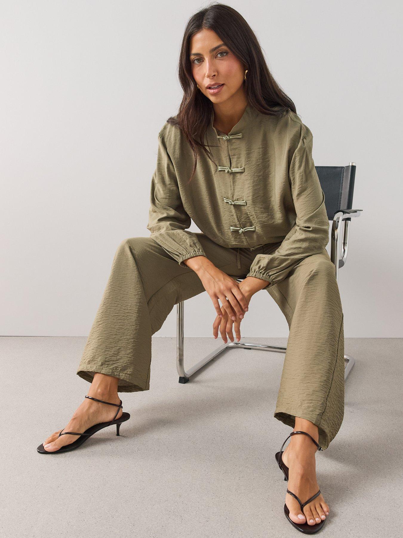 Image 6 of 6 of The Very Collection Mandarin Track Jacket