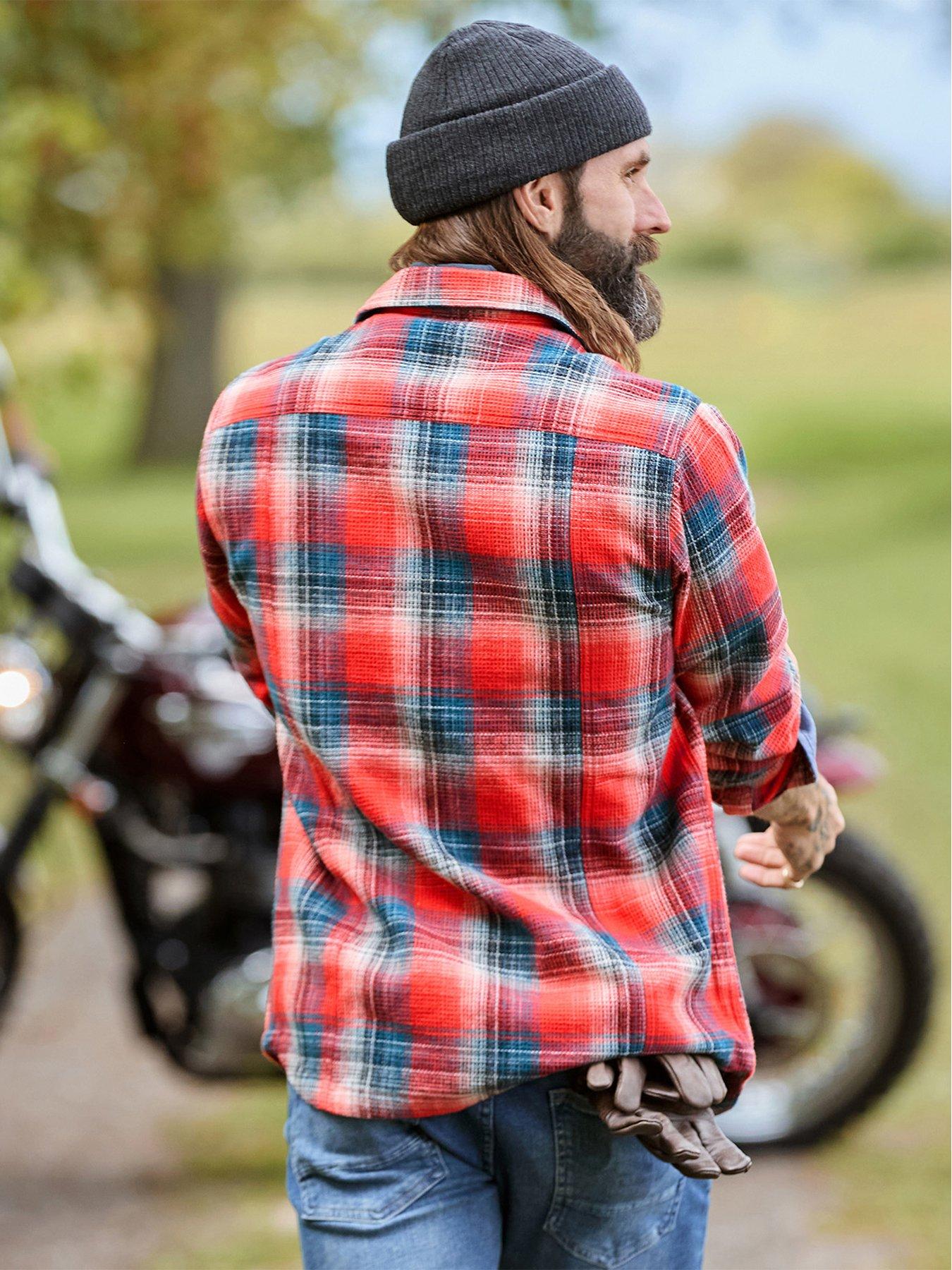 Image 6 of 7 of Joe Browns Wayfarer Waffle Check Shirt