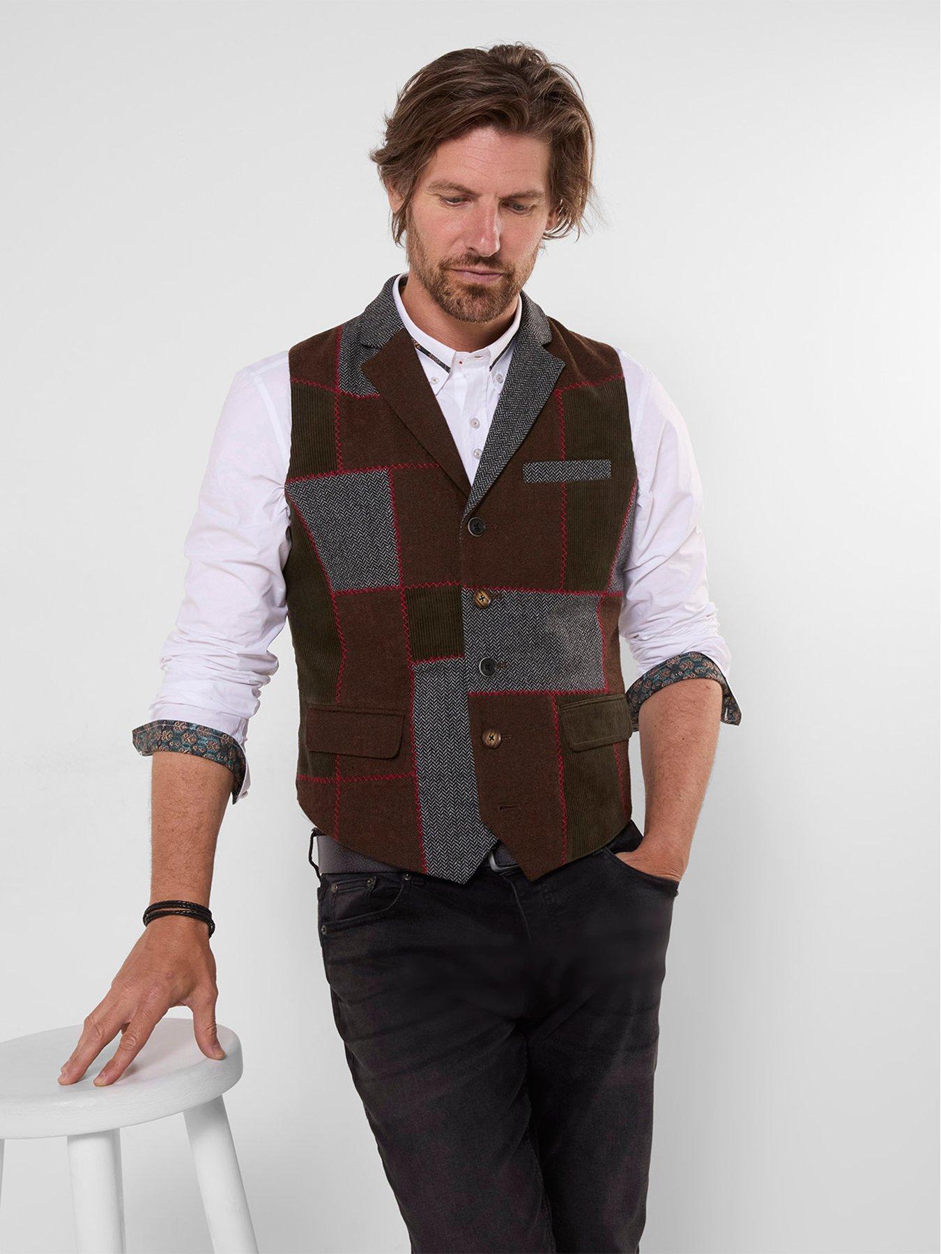 Image 1 of 7 of Joe Browns Perfect Patchwork Waistcoat