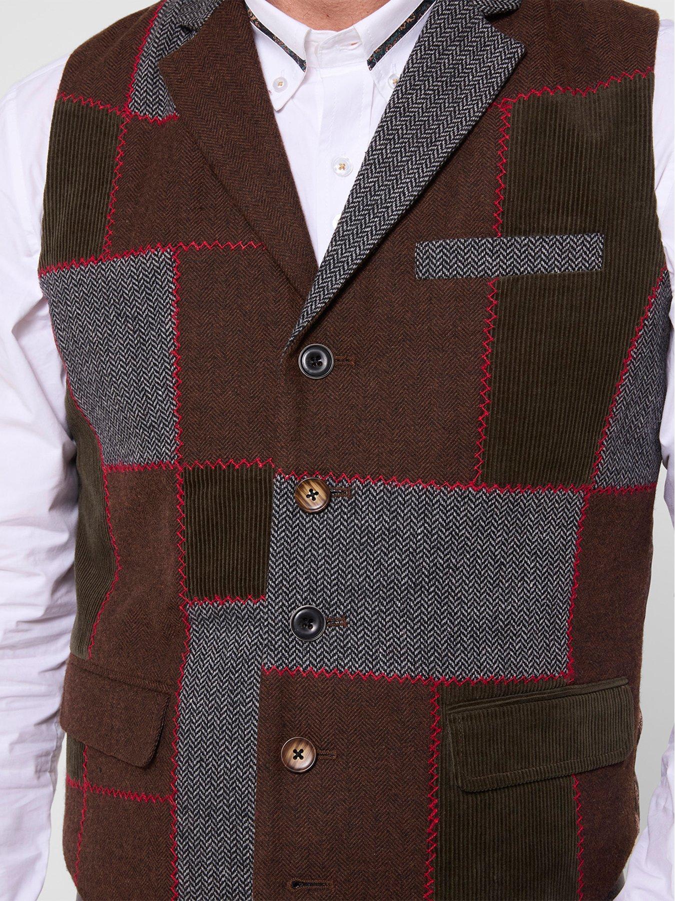 Image 4 of 7 of Joe Browns Perfect Patchwork Waistcoat