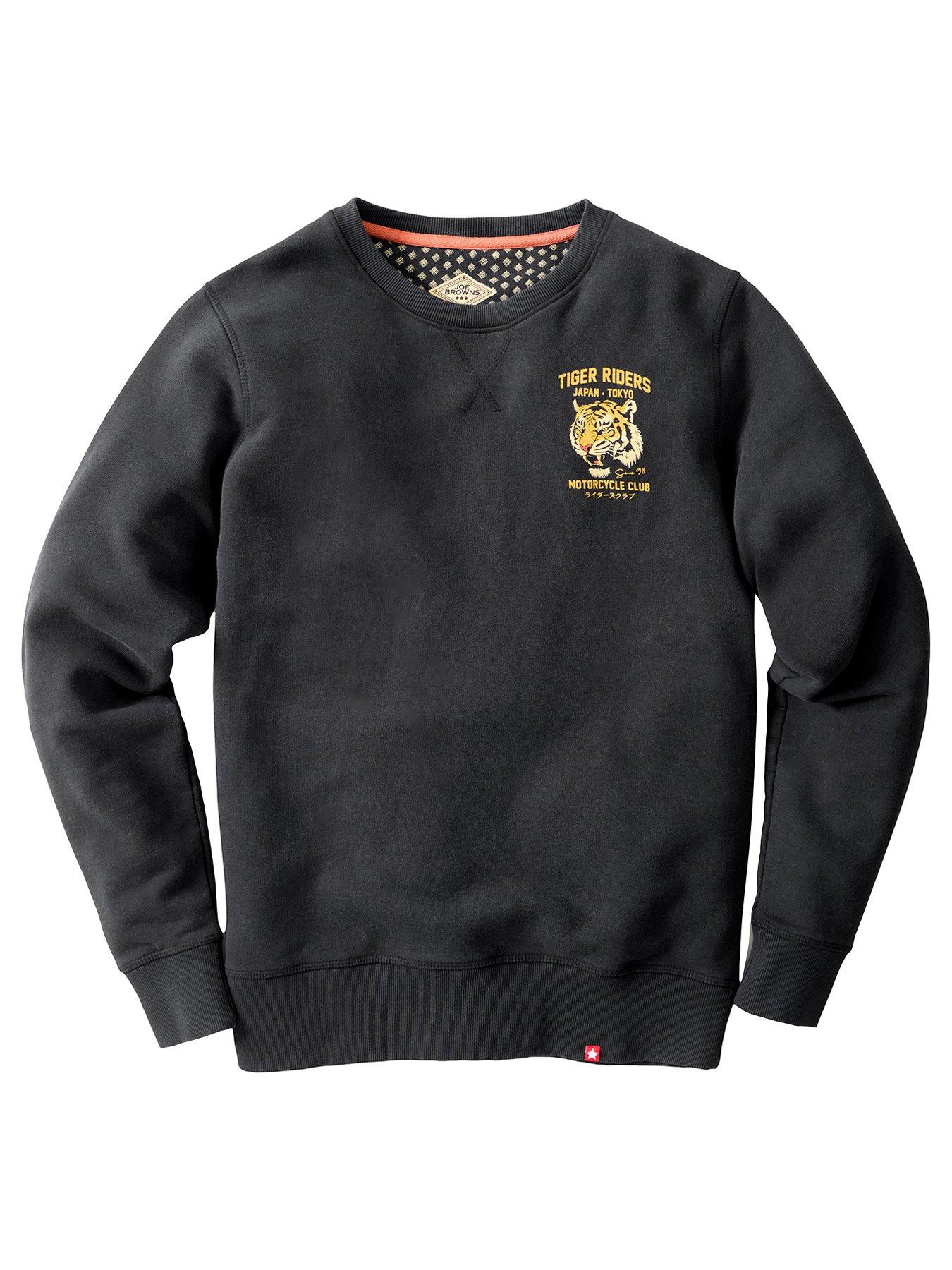 Image 6 of 7 of Joe Browns Tiger Riders Back Print Crew
