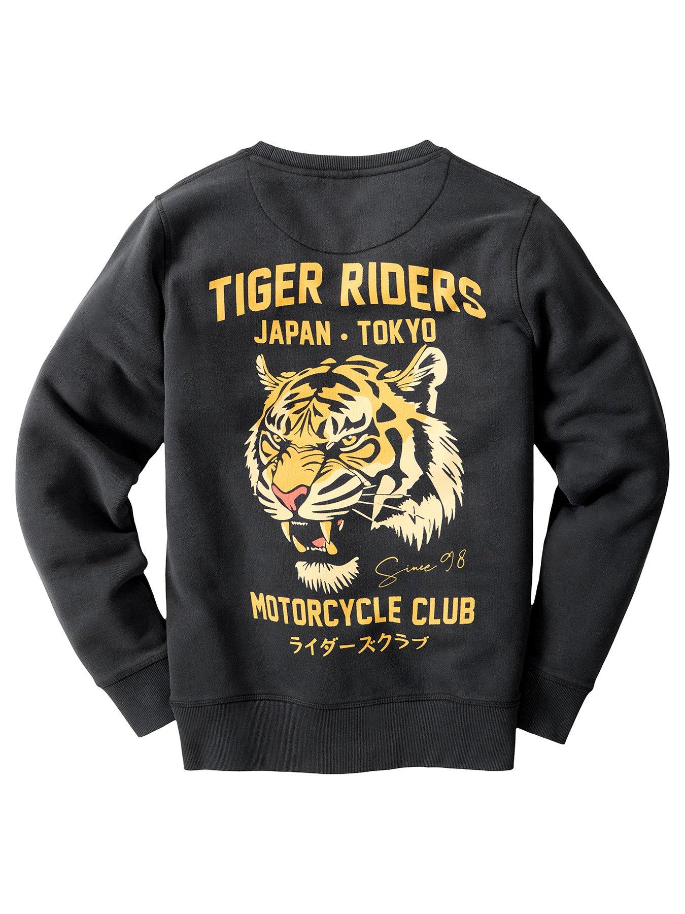 Image 7 of 7 of Joe Browns Tiger Riders Back Print Crew