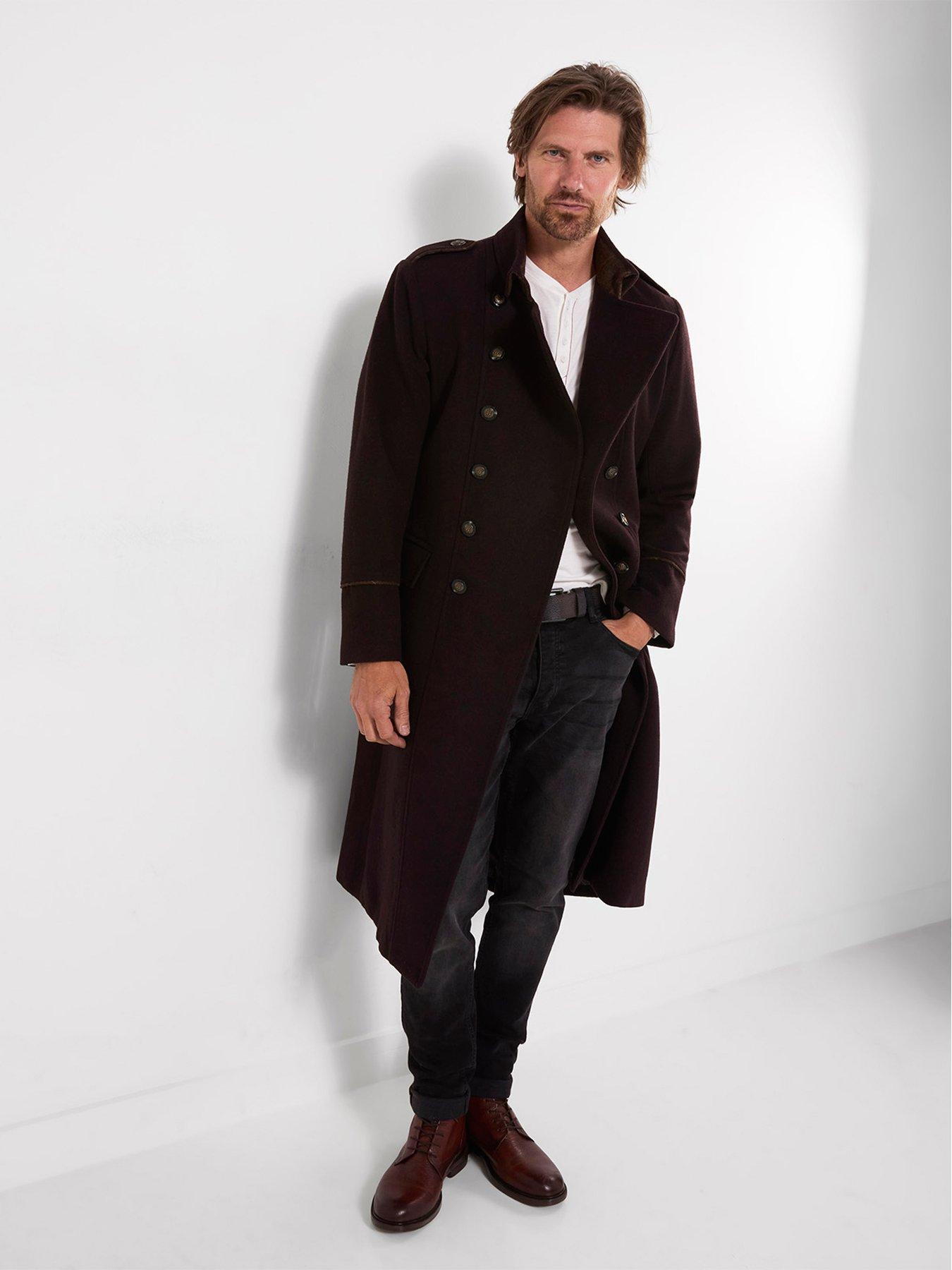 Image 1 of 7 of Joe Browns Battalion Long Military Coat