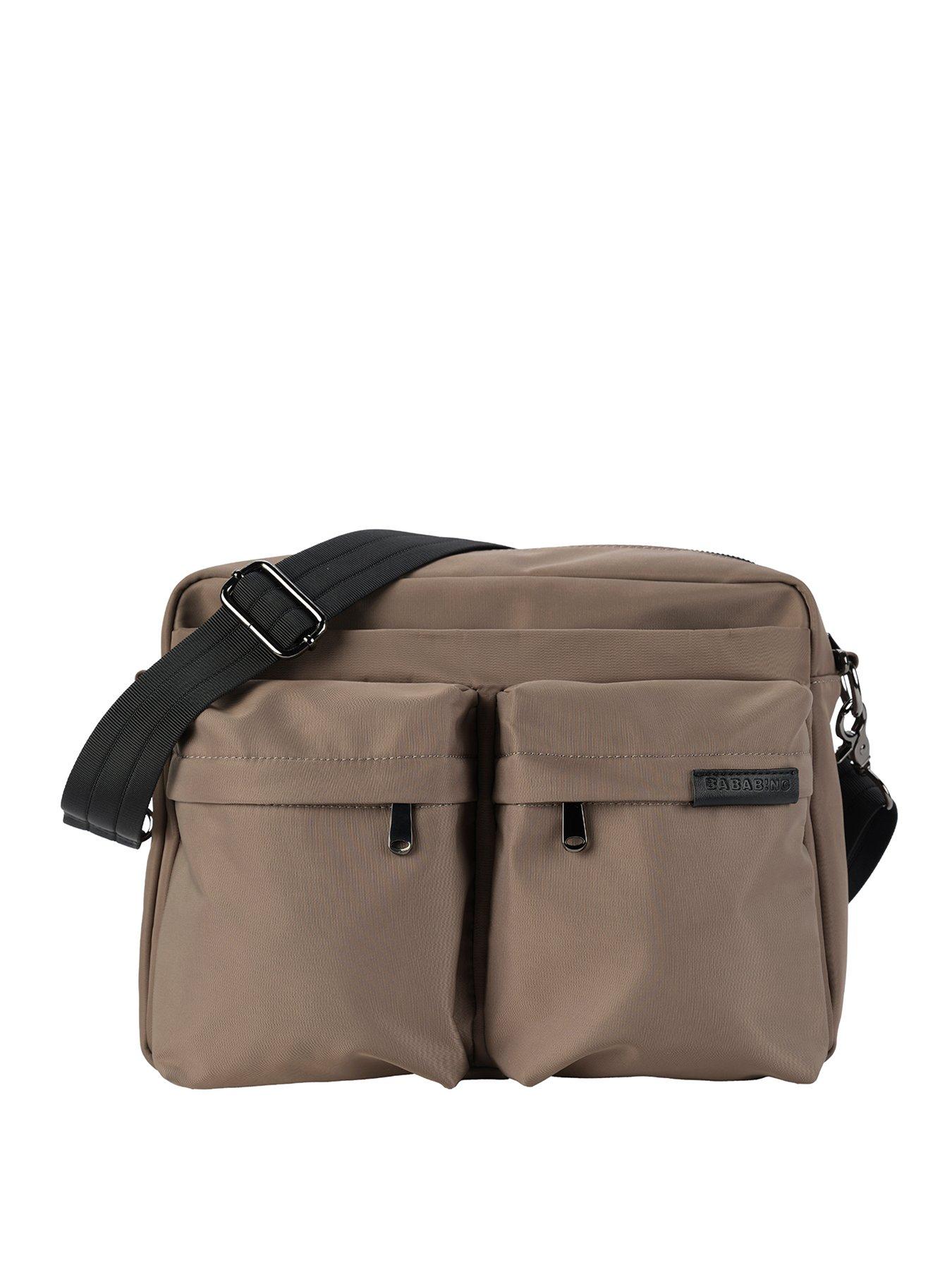 BabaBing! Aalia Cross Body Changing Bag - Mink