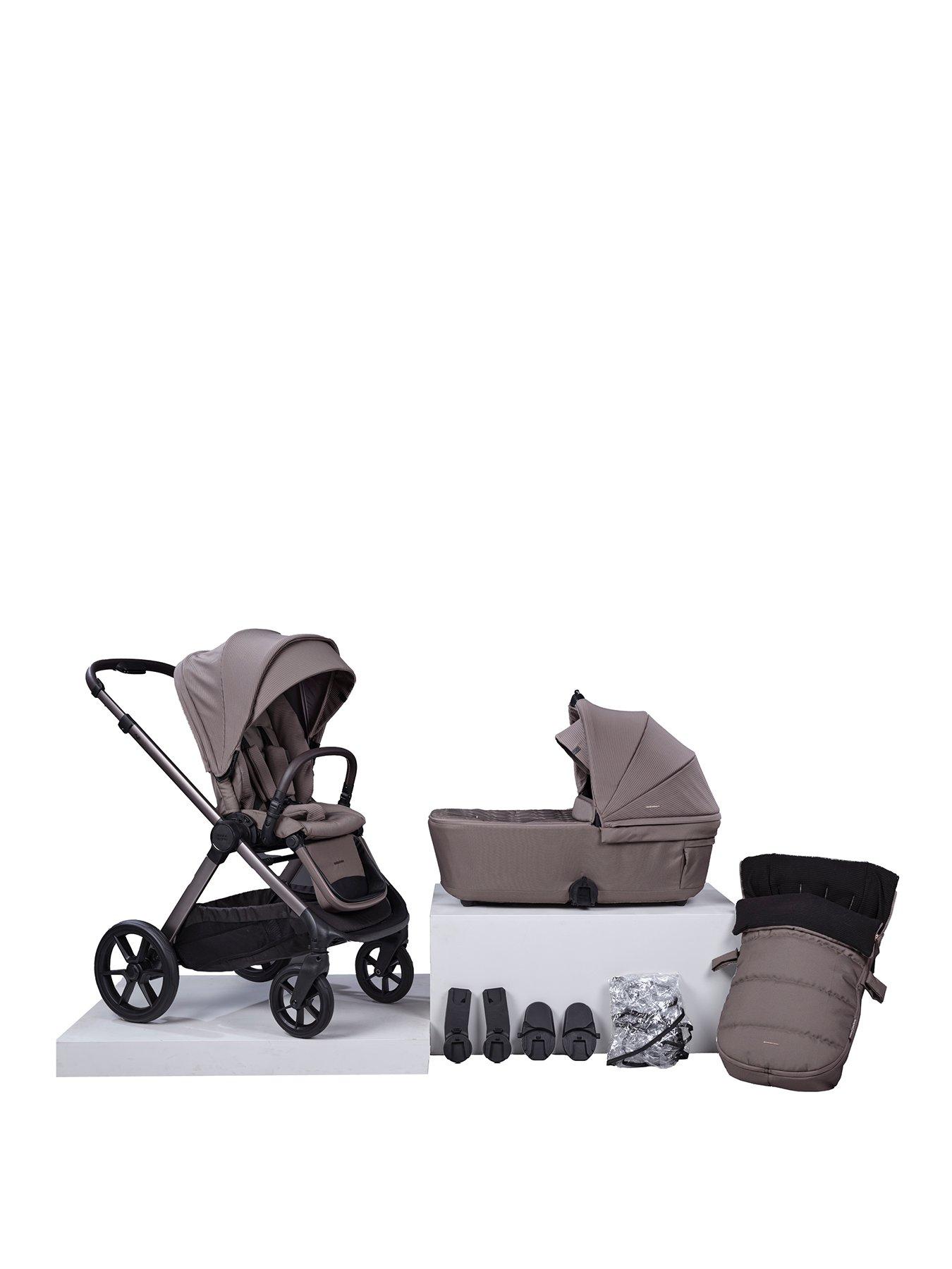 Image 1 of 8 of BabaBing! Raffi 3 in 1 Essential Bundle Travel System - Mink