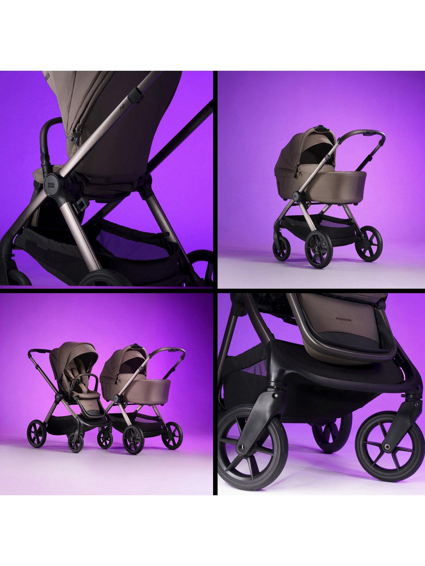 Image 4 of 8 of BabaBing! Raffi 3 in 1 Essential Bundle Travel System - Mink