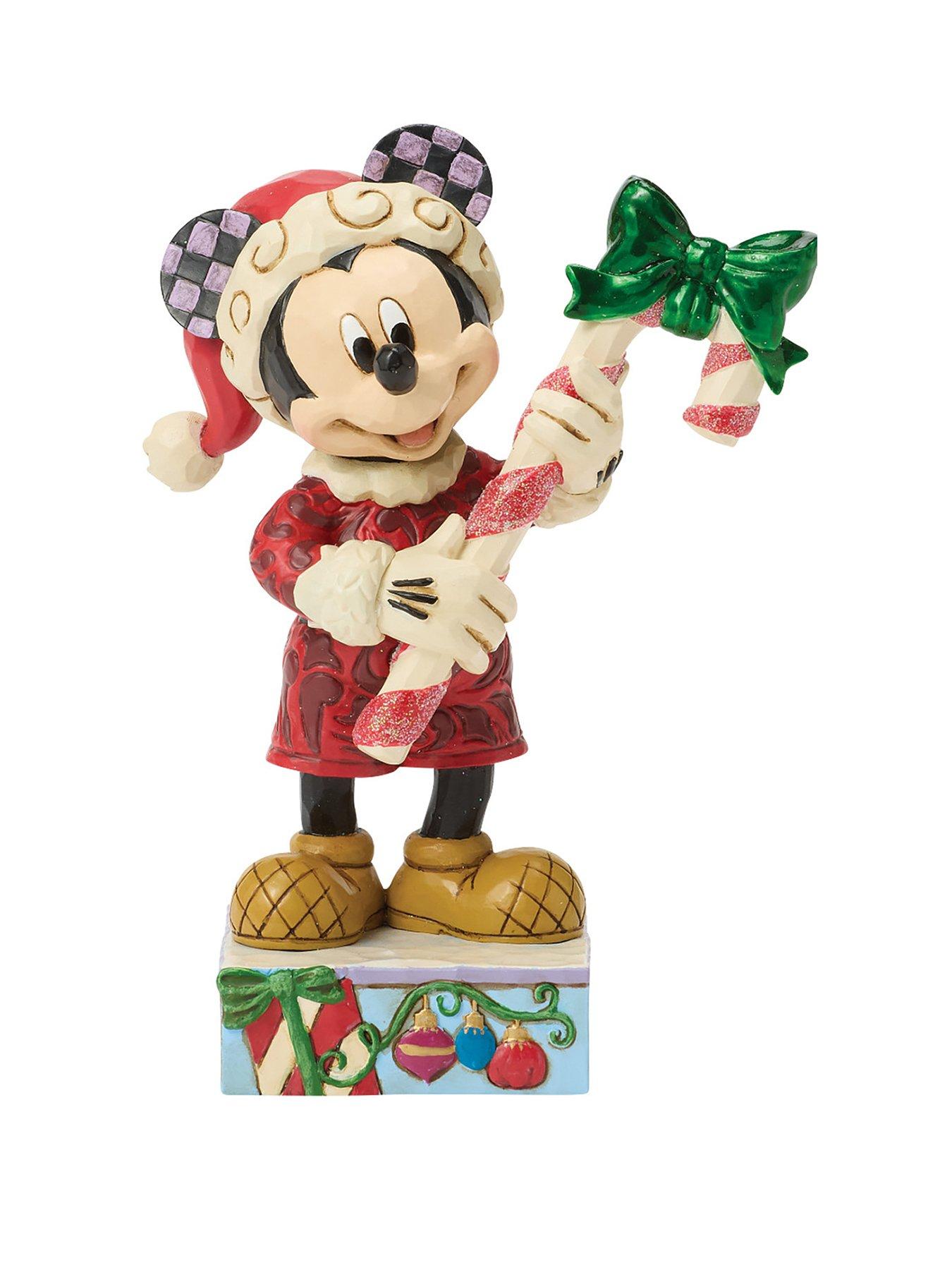 Image 1 of 4 of Disney Candycane Mickey Figurine