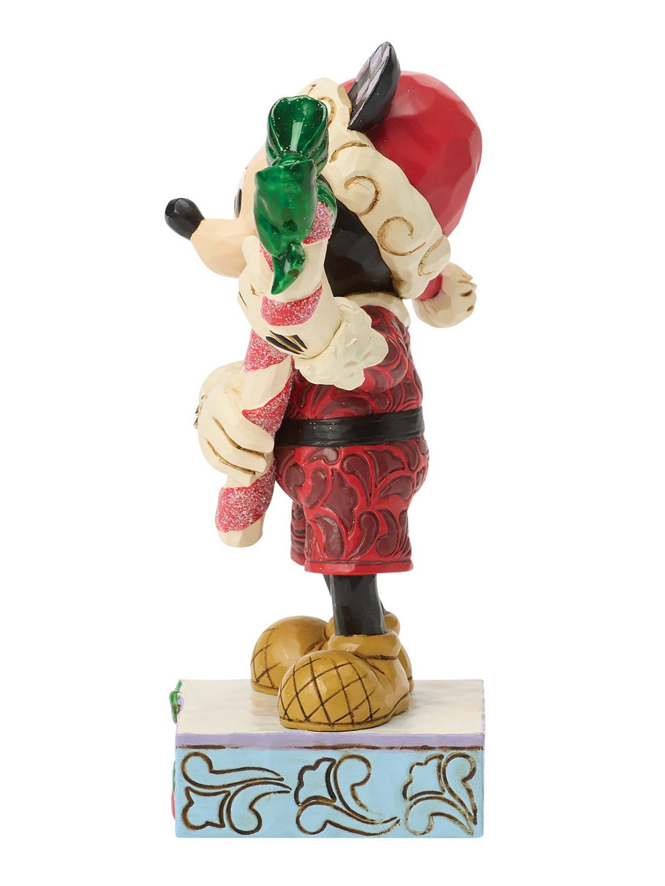 Image 2 of 4 of Disney Candycane Mickey Figurine