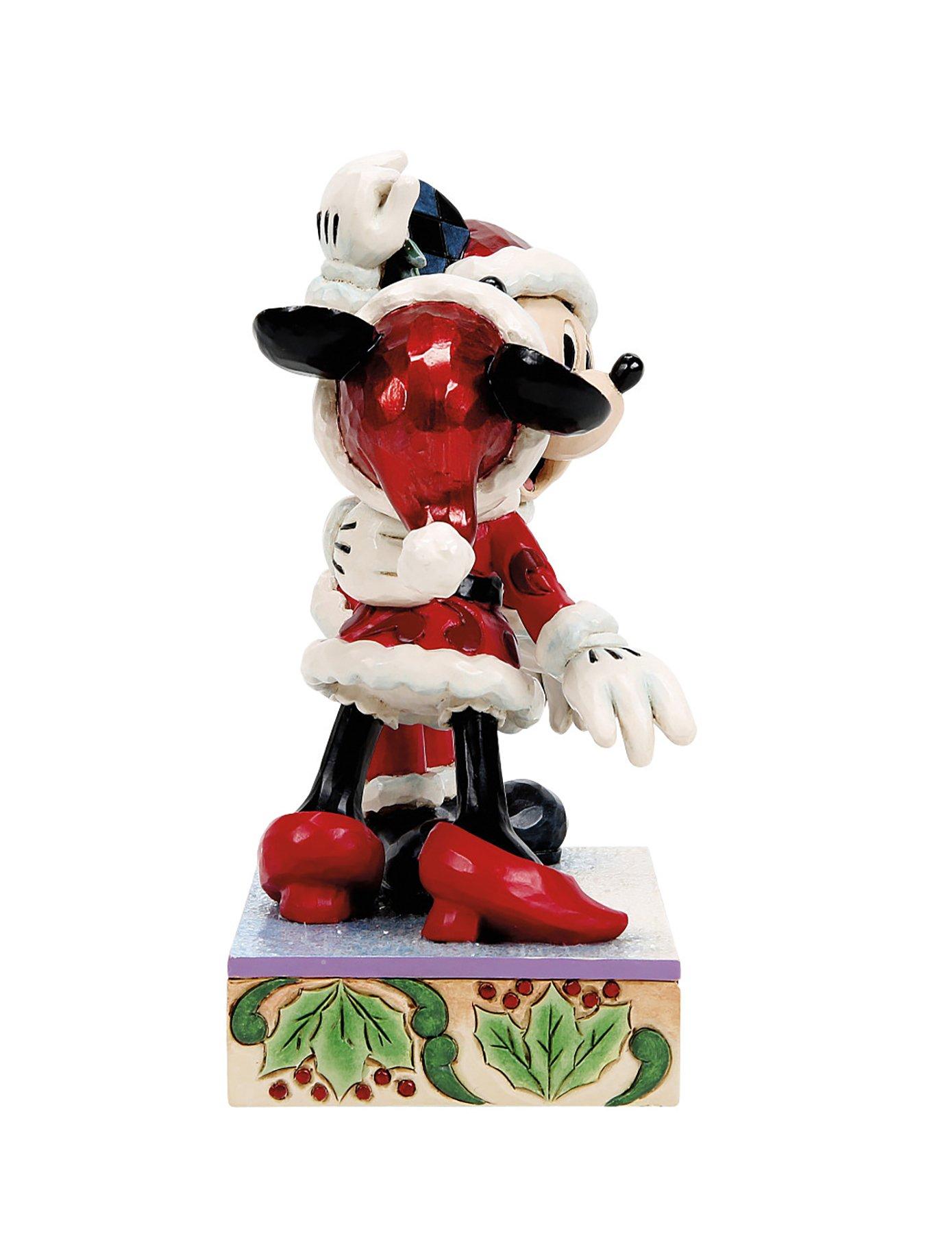 Image 4 of 5 of Disney Mistletoe Mickey &amp; Minnie Figurine
