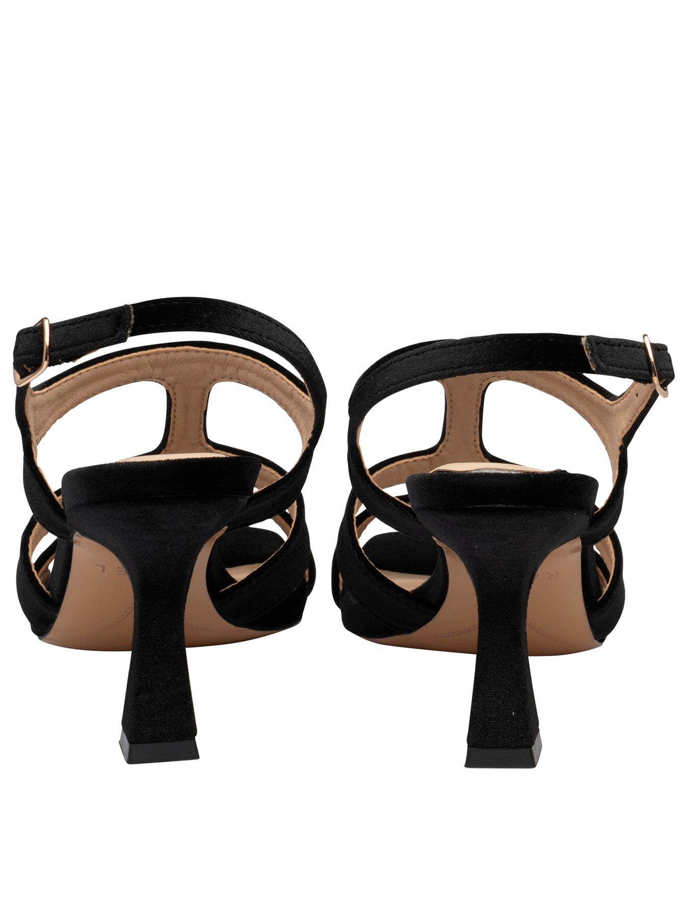 Image 3 of 4 of Ravel Morrell Open Toe Heel Sandal - Black